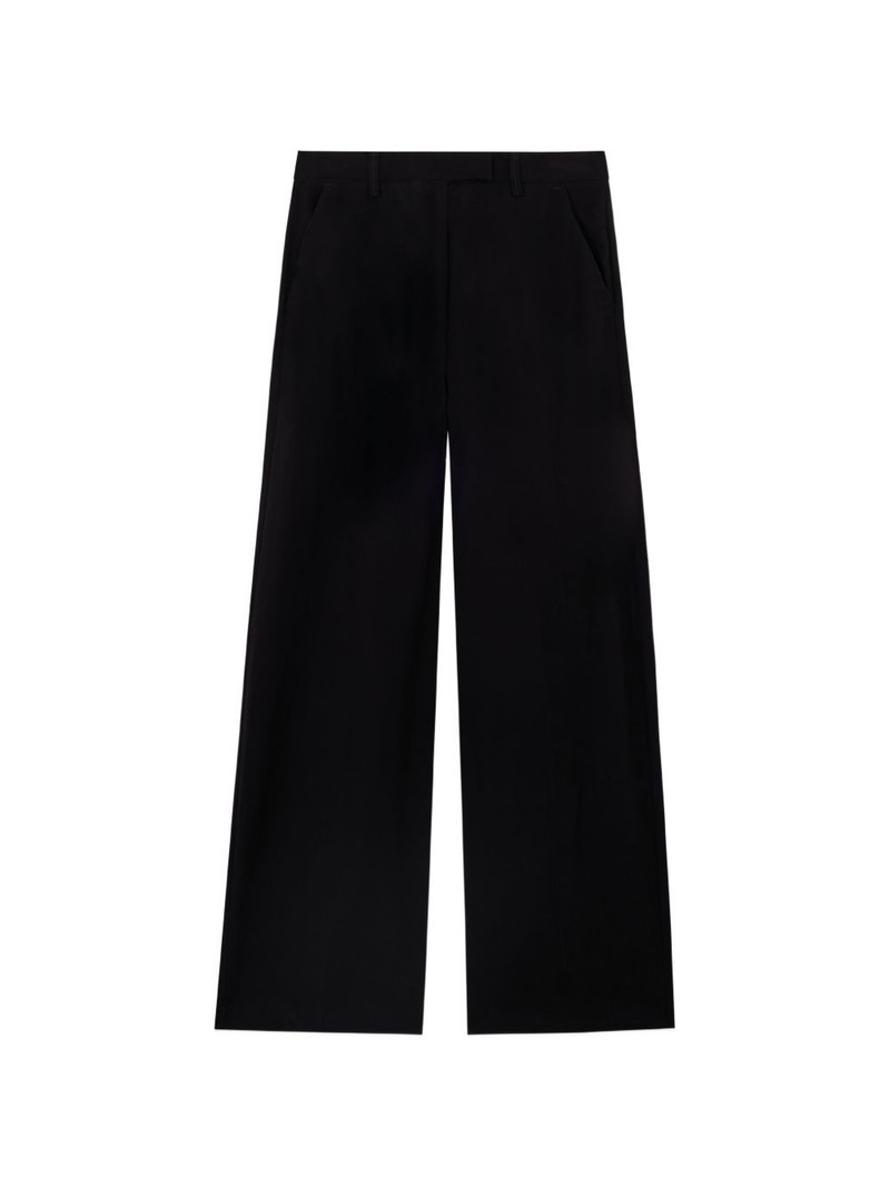pleated-design trousers 1