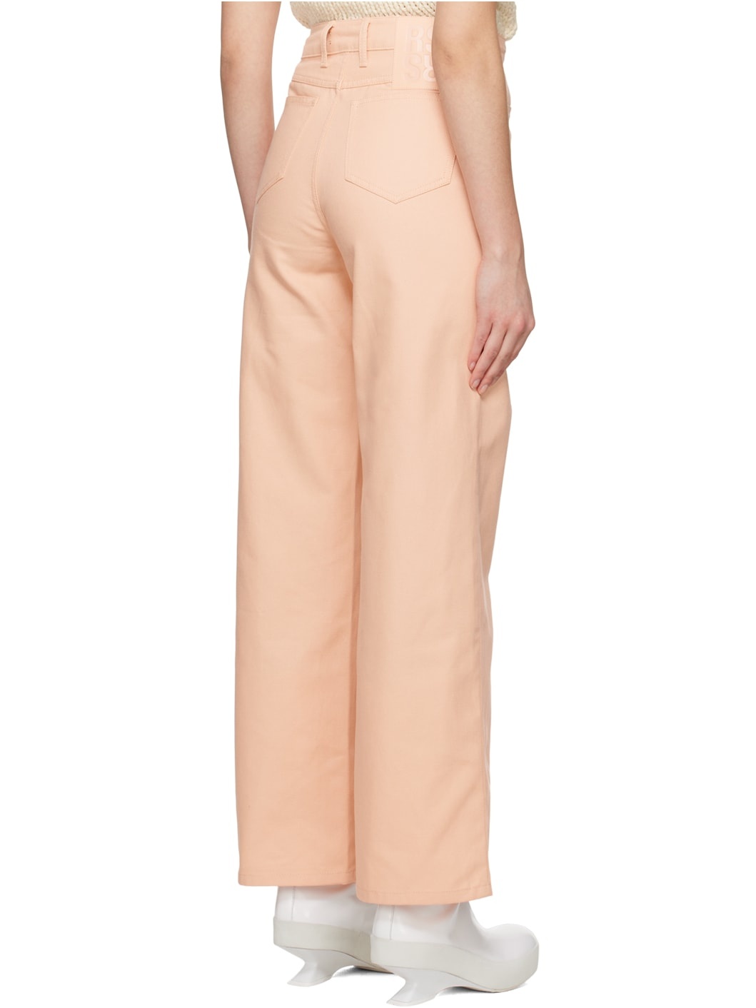 Pink Workwear Jeans - 3