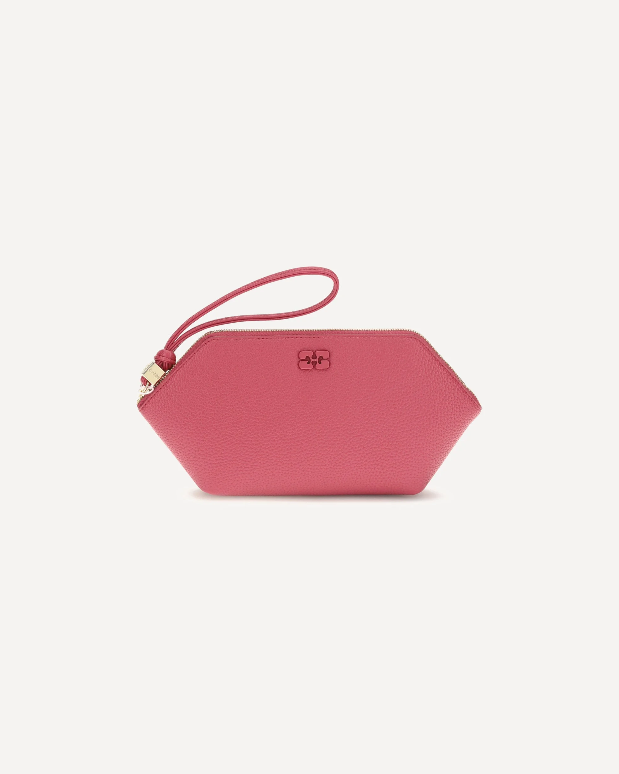 Grained leather Bou Pouch - 1