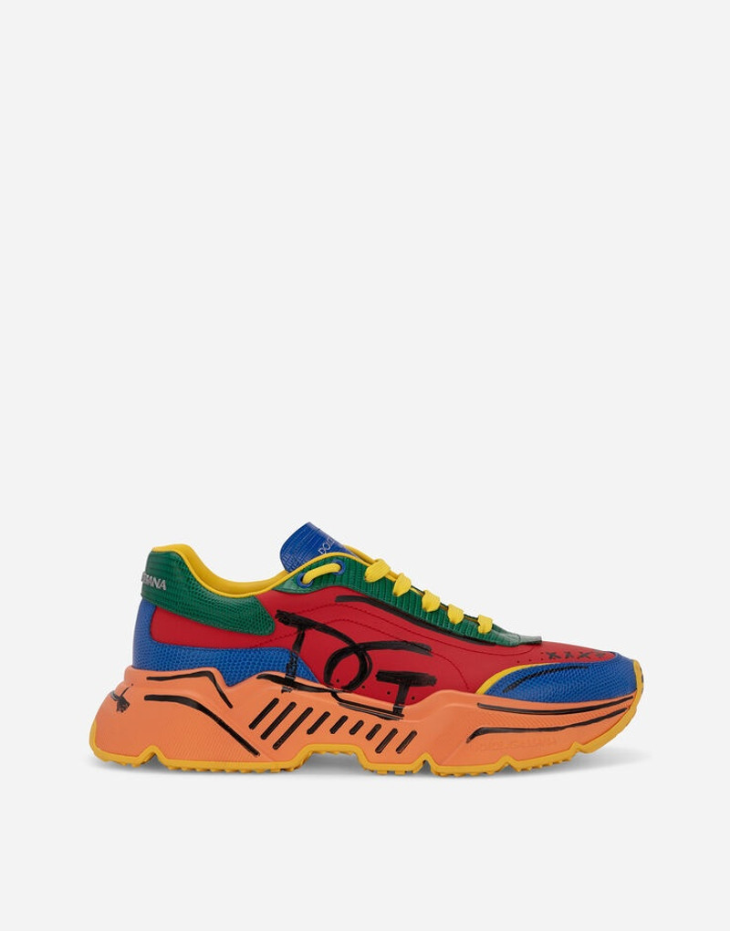 Mixed-materials Daymaster sneakers - 1