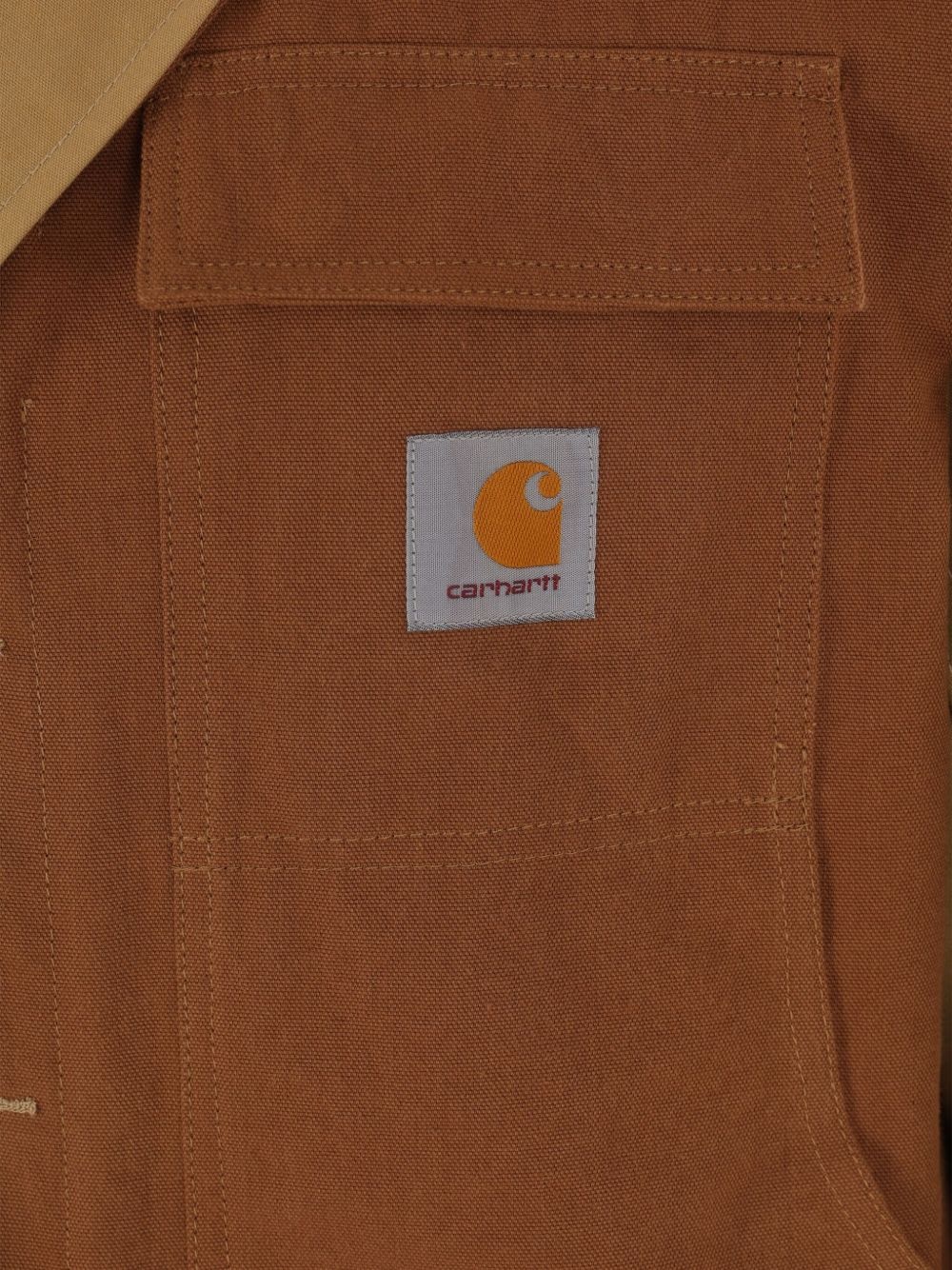 panelled cotton blazer - 4