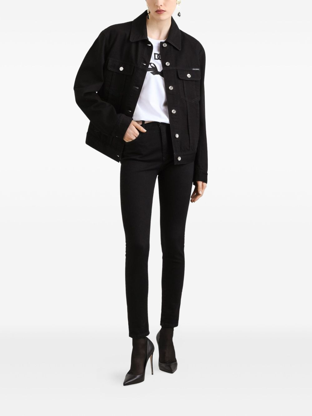 high-rise jeans - 2