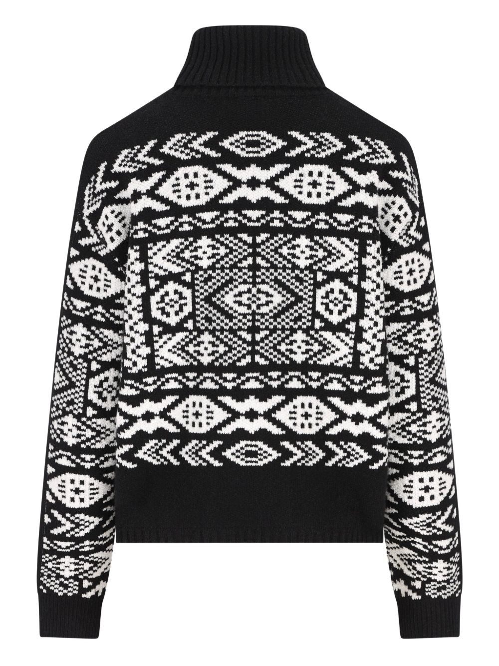 Nadin roll-neck patterned sweater - 2