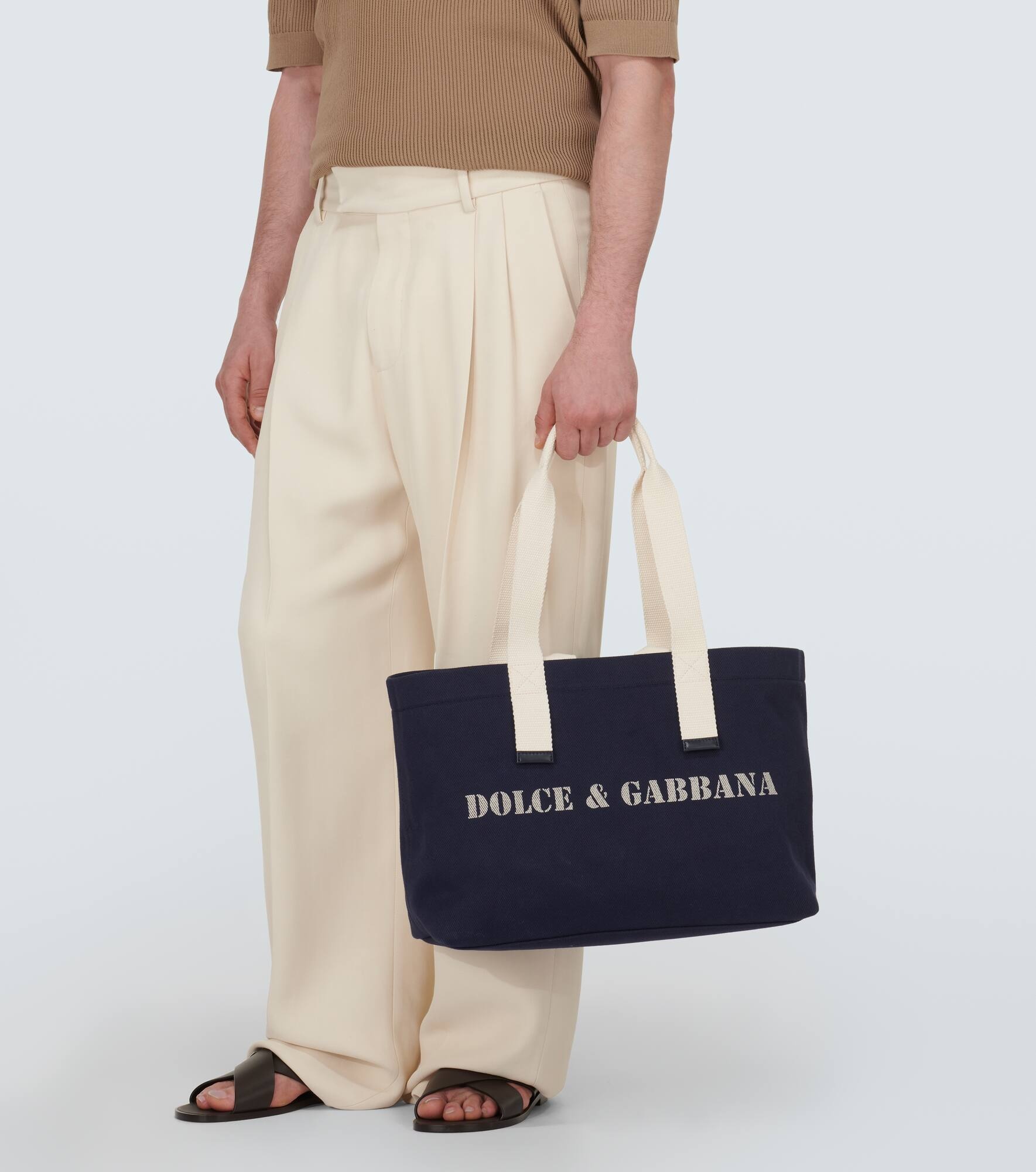 Logo canvas tote bag - 2
