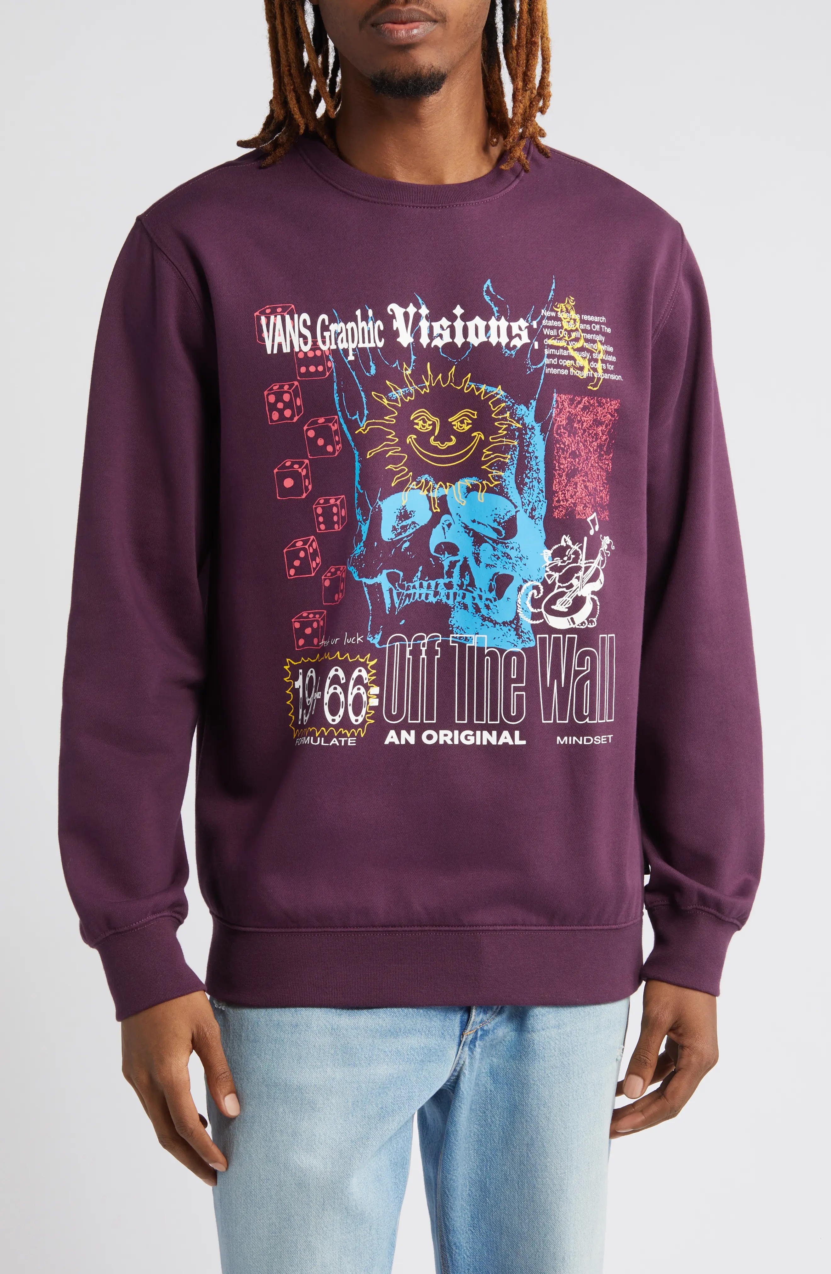 Visions Graphic Sweatshirt - 1