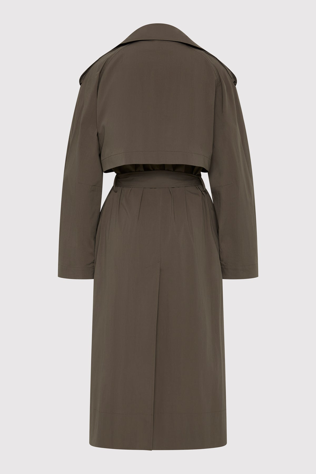 Relaxed Trench - Khaki - 14