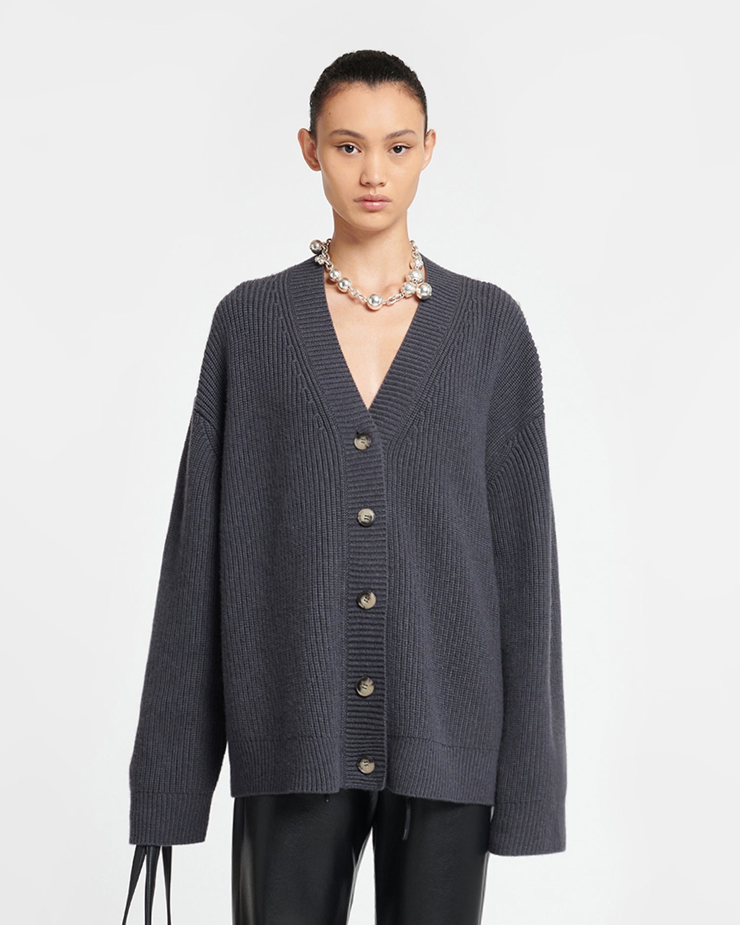 Cashmere-Blend Cardigan - 2