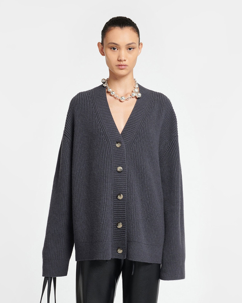 Nanushka Cashmere-Blend Cardigan outlook