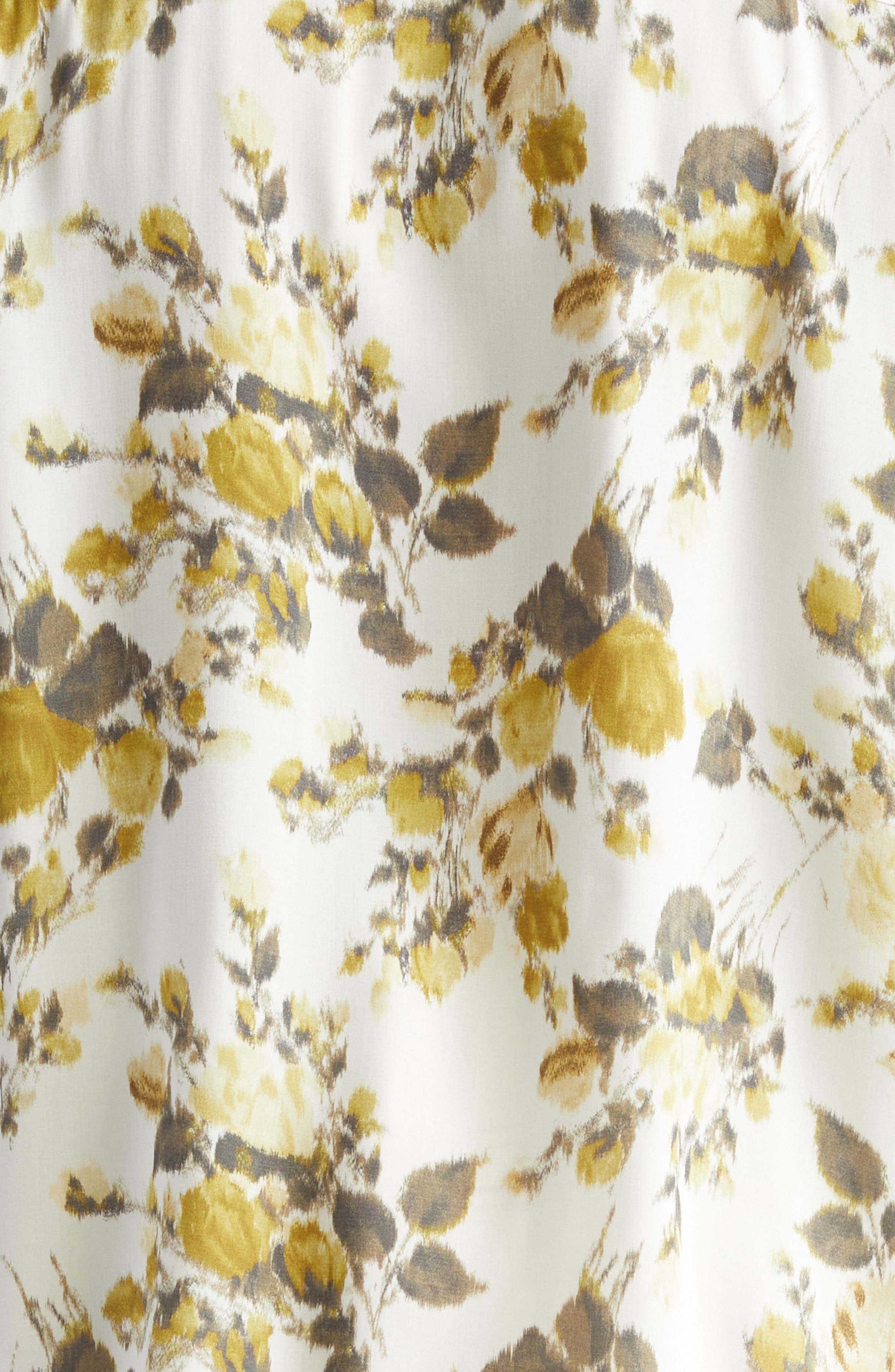 AMI PARIS Floral Print Camp Shirt in Anis/Ivoire at Nordstrom - 6