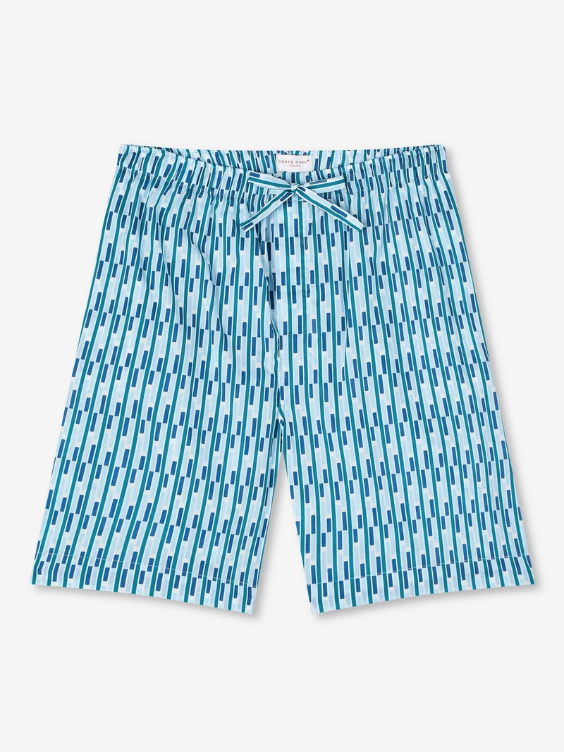 Men's Lounge Shorts Ledbury 53 Cotton Batiste Multi - 3