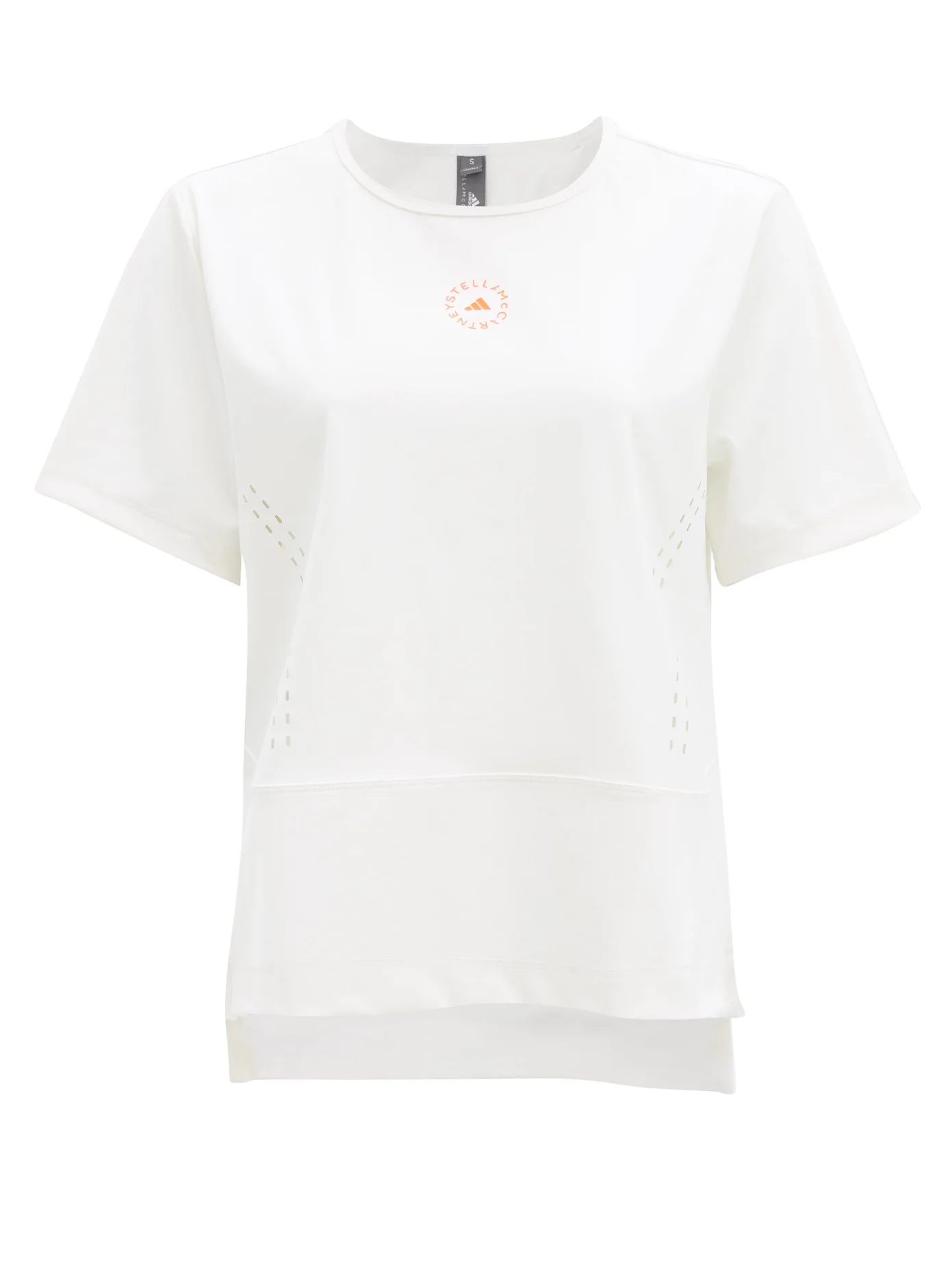 TrueStar perforated recycled fibre-blend T-shirt - 1