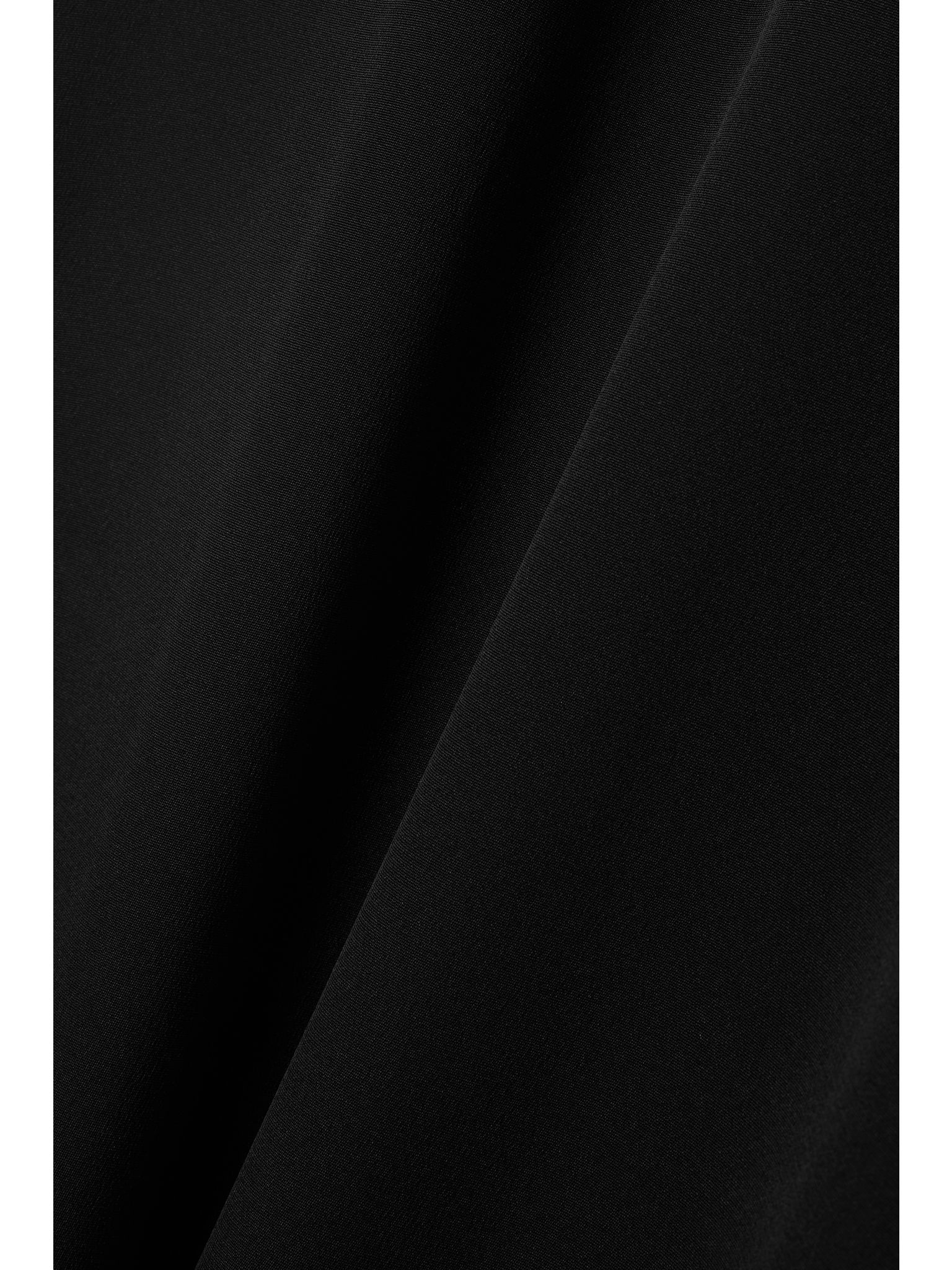 Angelica cutout silk-cady maxi dress Black - 4
