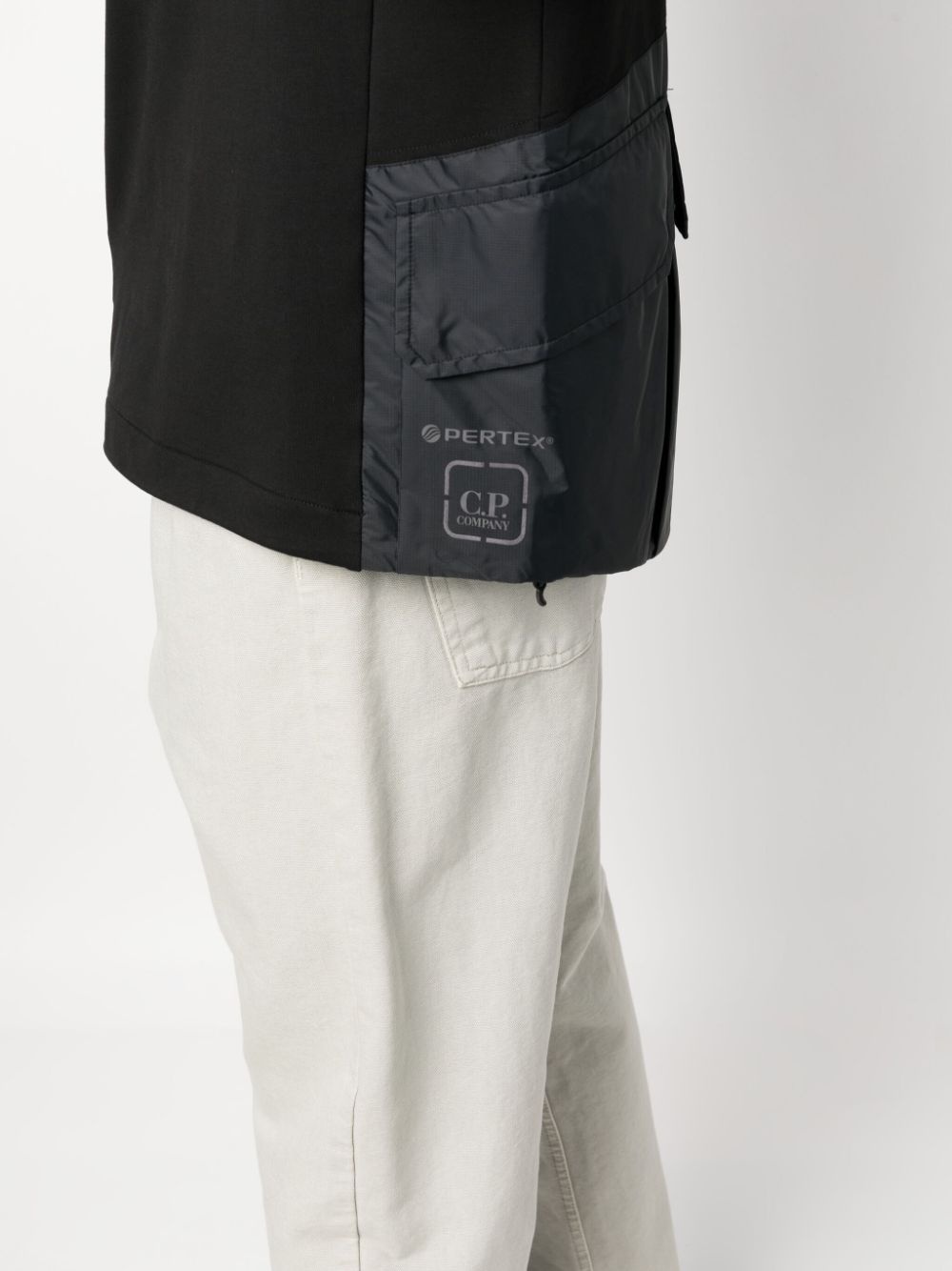 flap-pocket crew-neck sweatshirt - 5