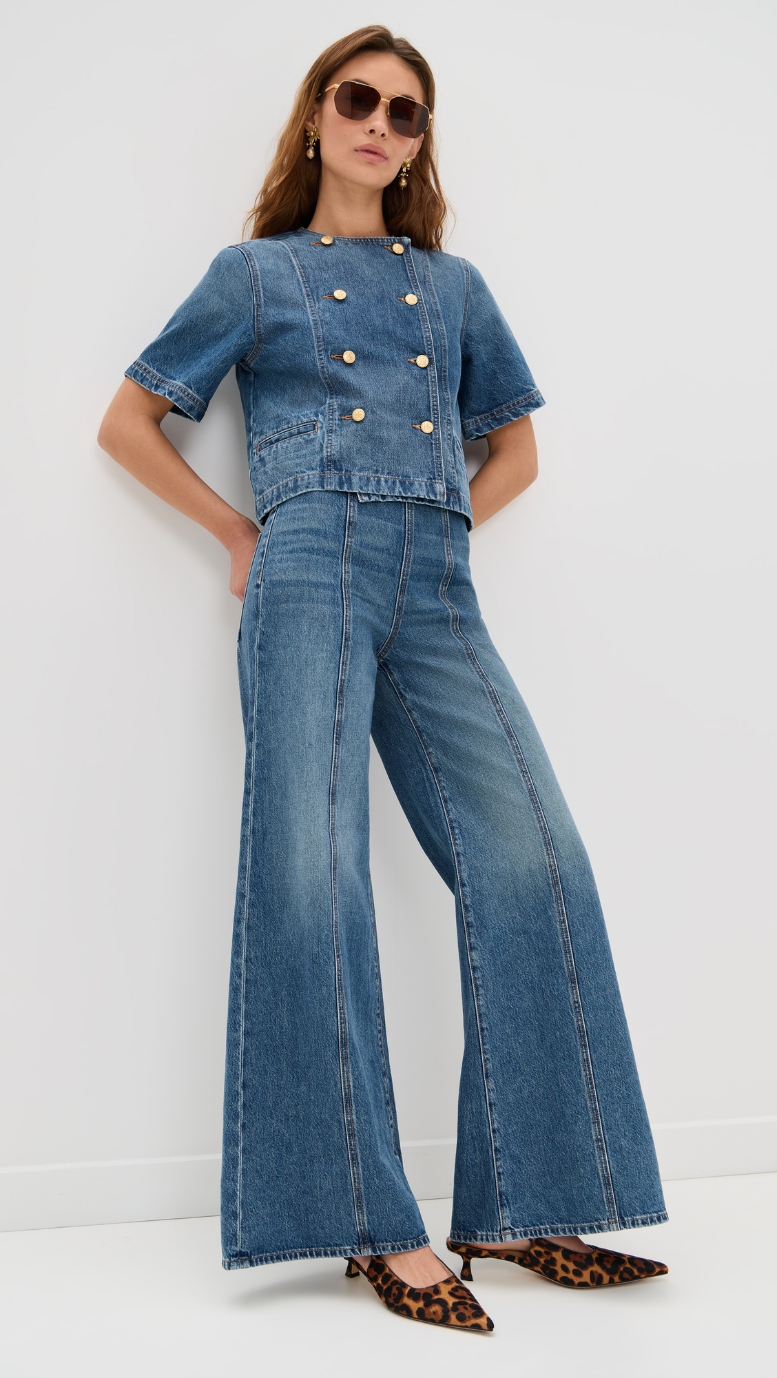 The Bianca Wide Leg Jeans - 5