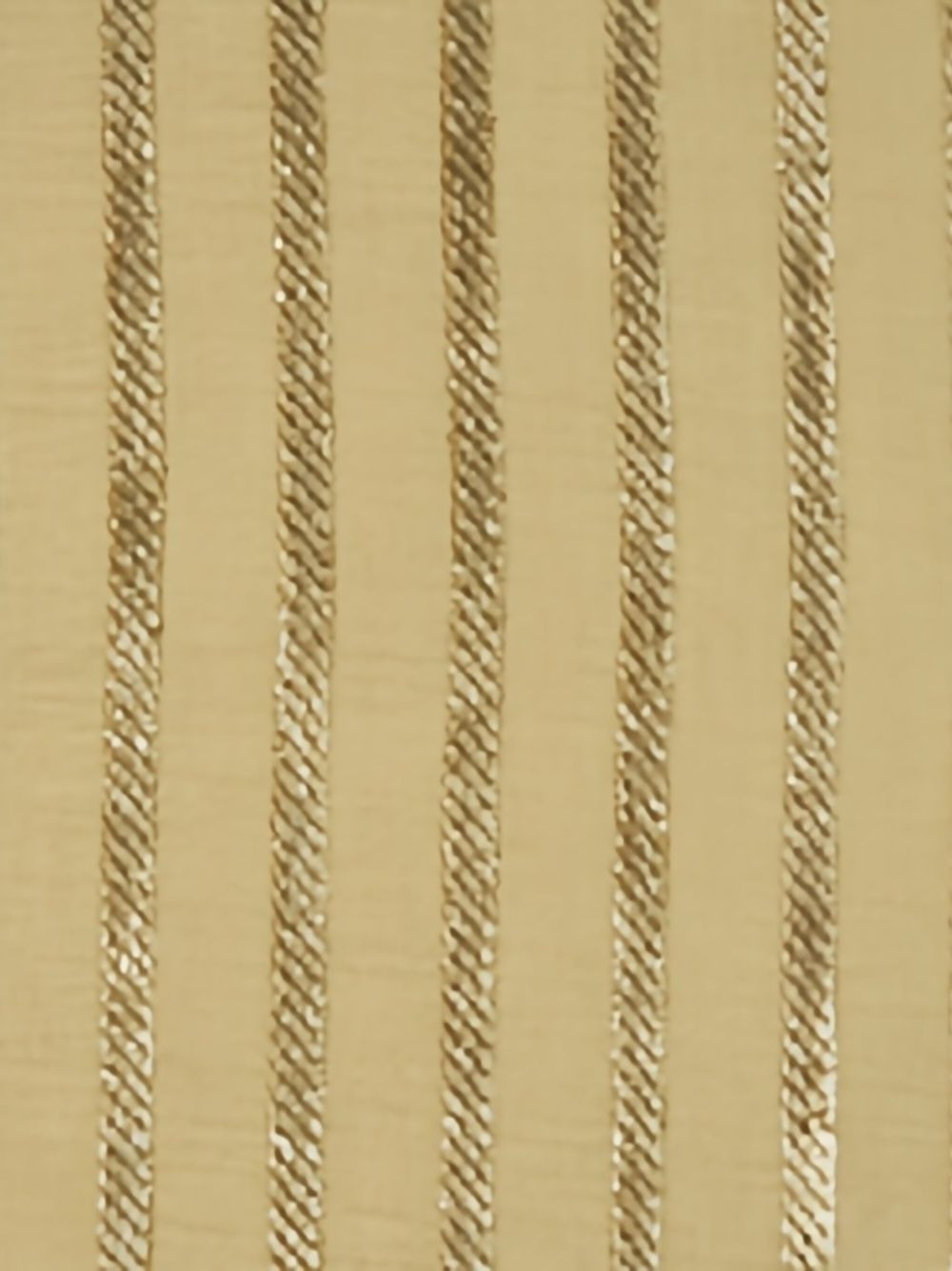 Maitan tonal stripe chenille shirt - 5