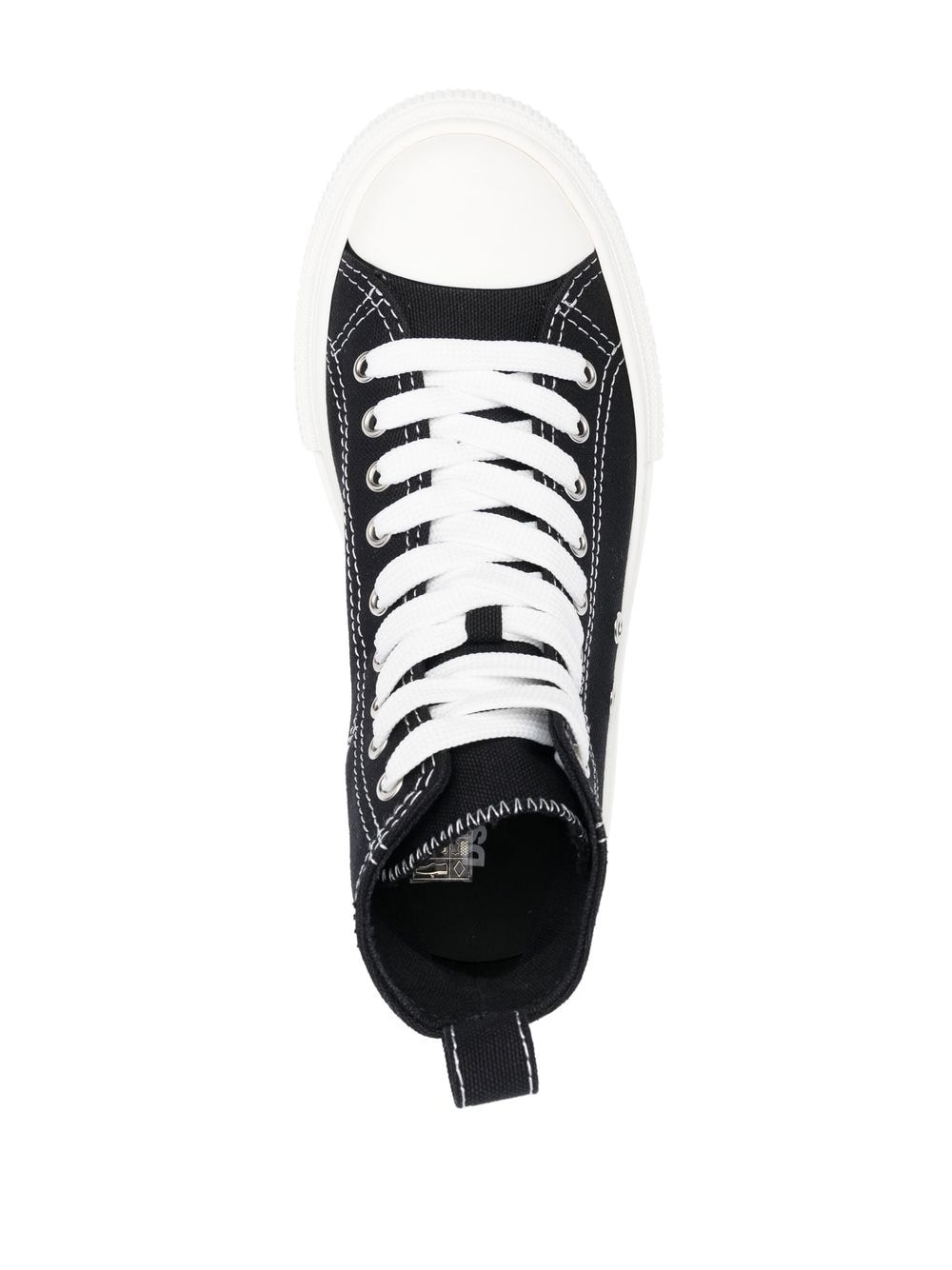 platform-sole high-top sneakers - 4
