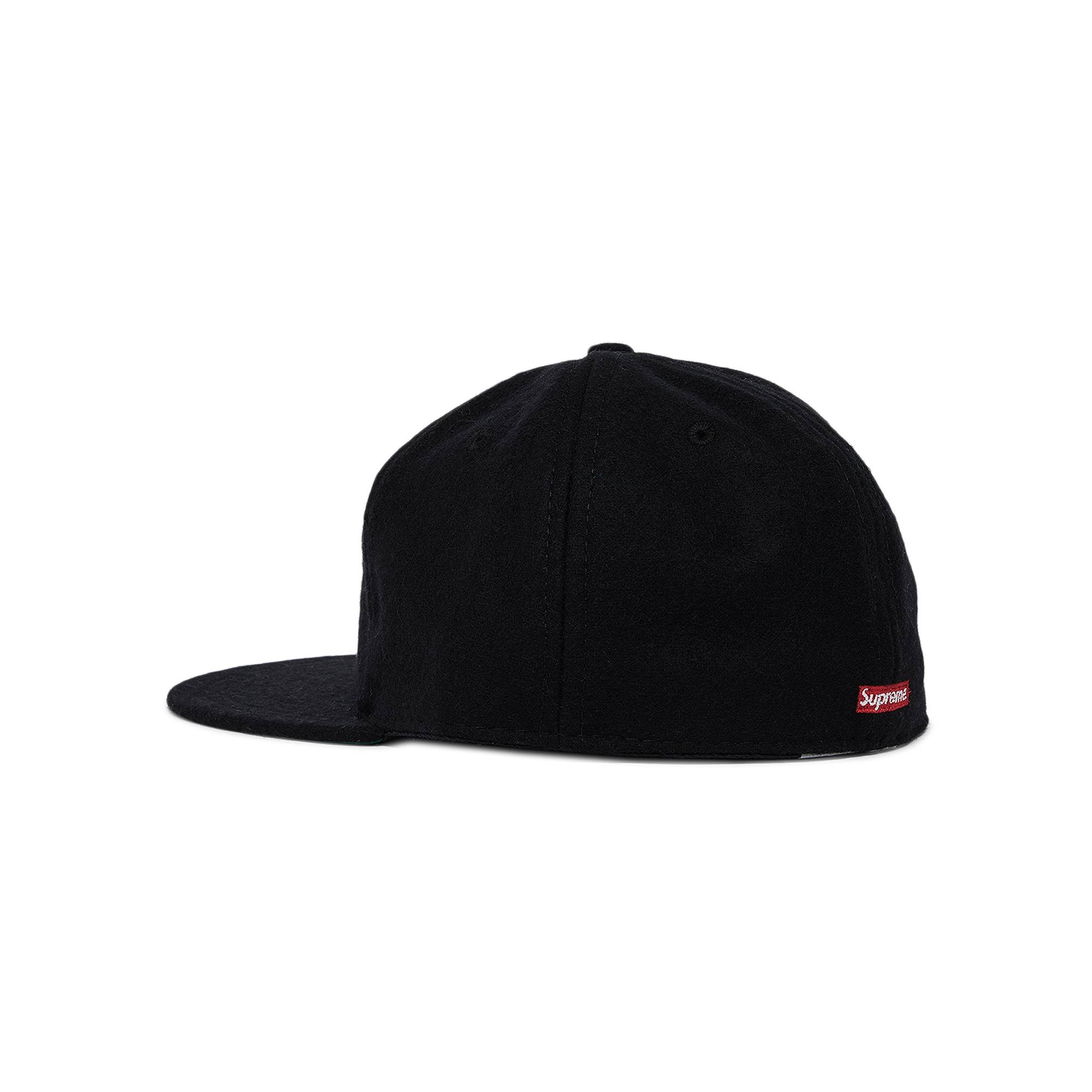 Supreme x Ebbets S Logo Fitted 6-Panel 'Black' - 3