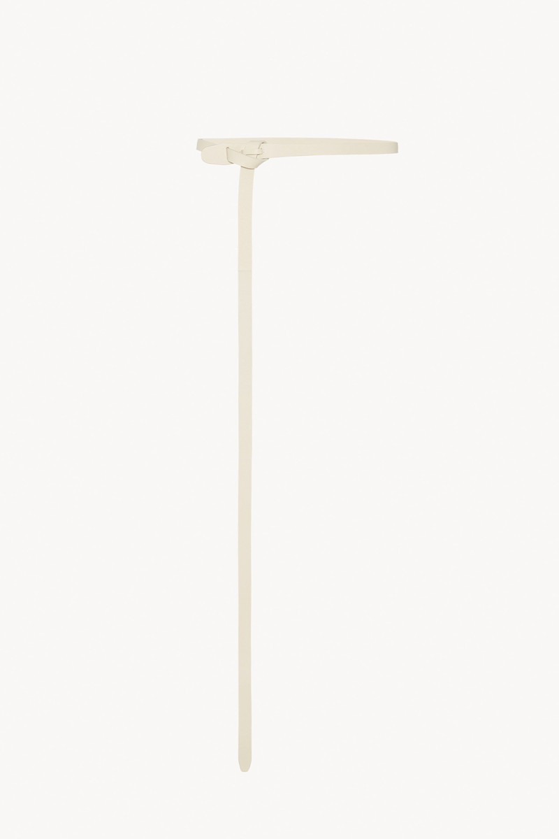 Knotted Belt in Leather 1