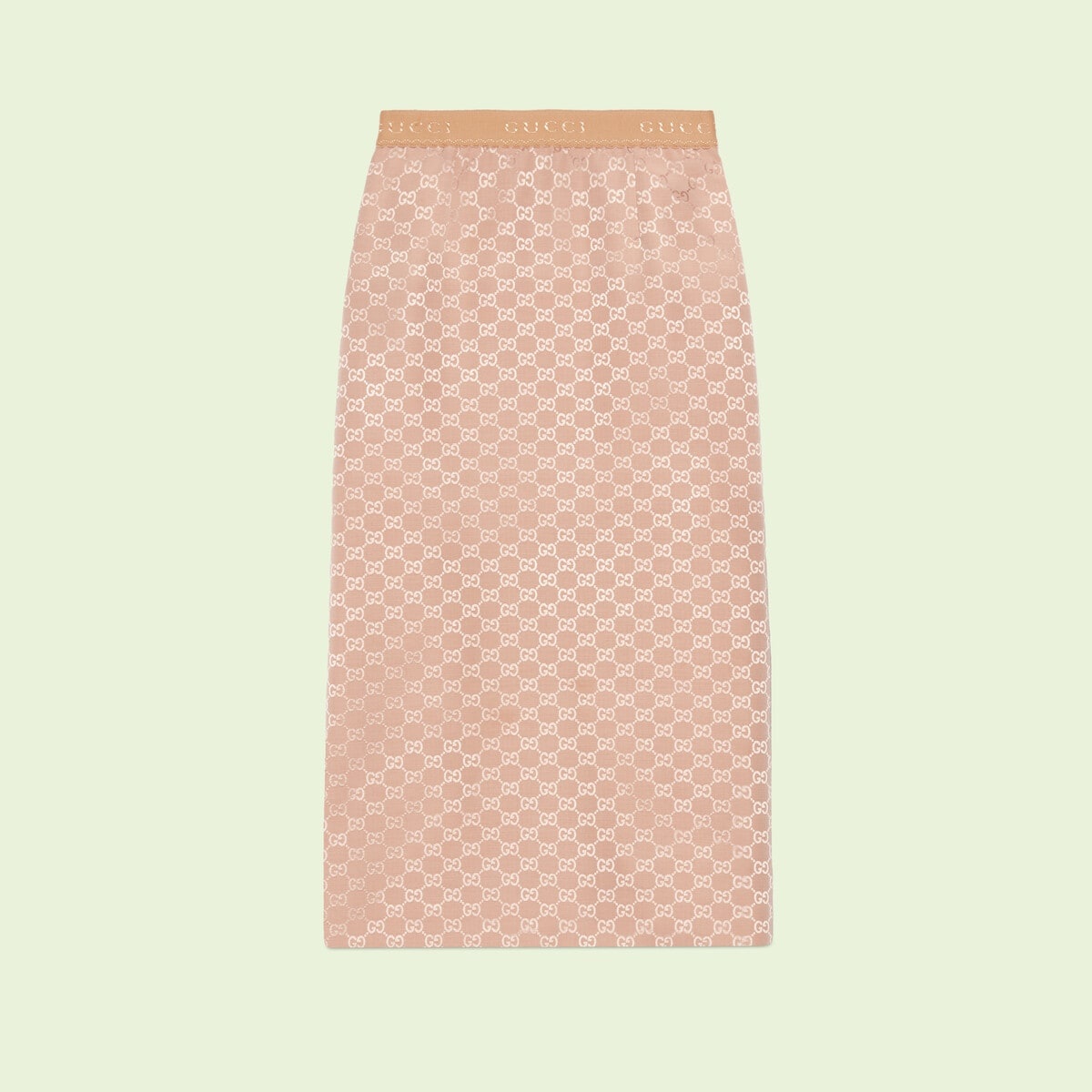 Light GG canvas midi-skirt - 1