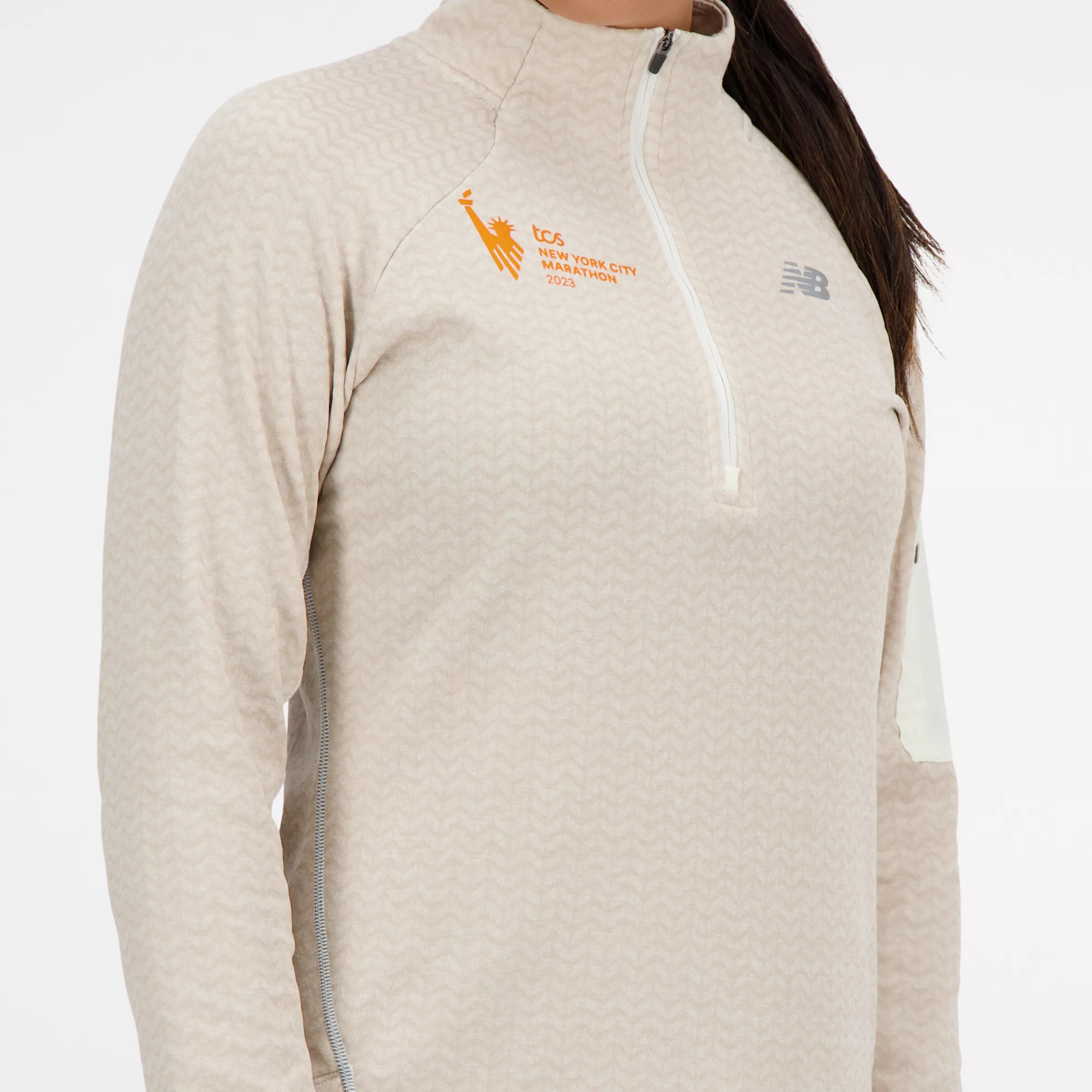 NYC Marathon NB Heat Grid Half Zip - 5