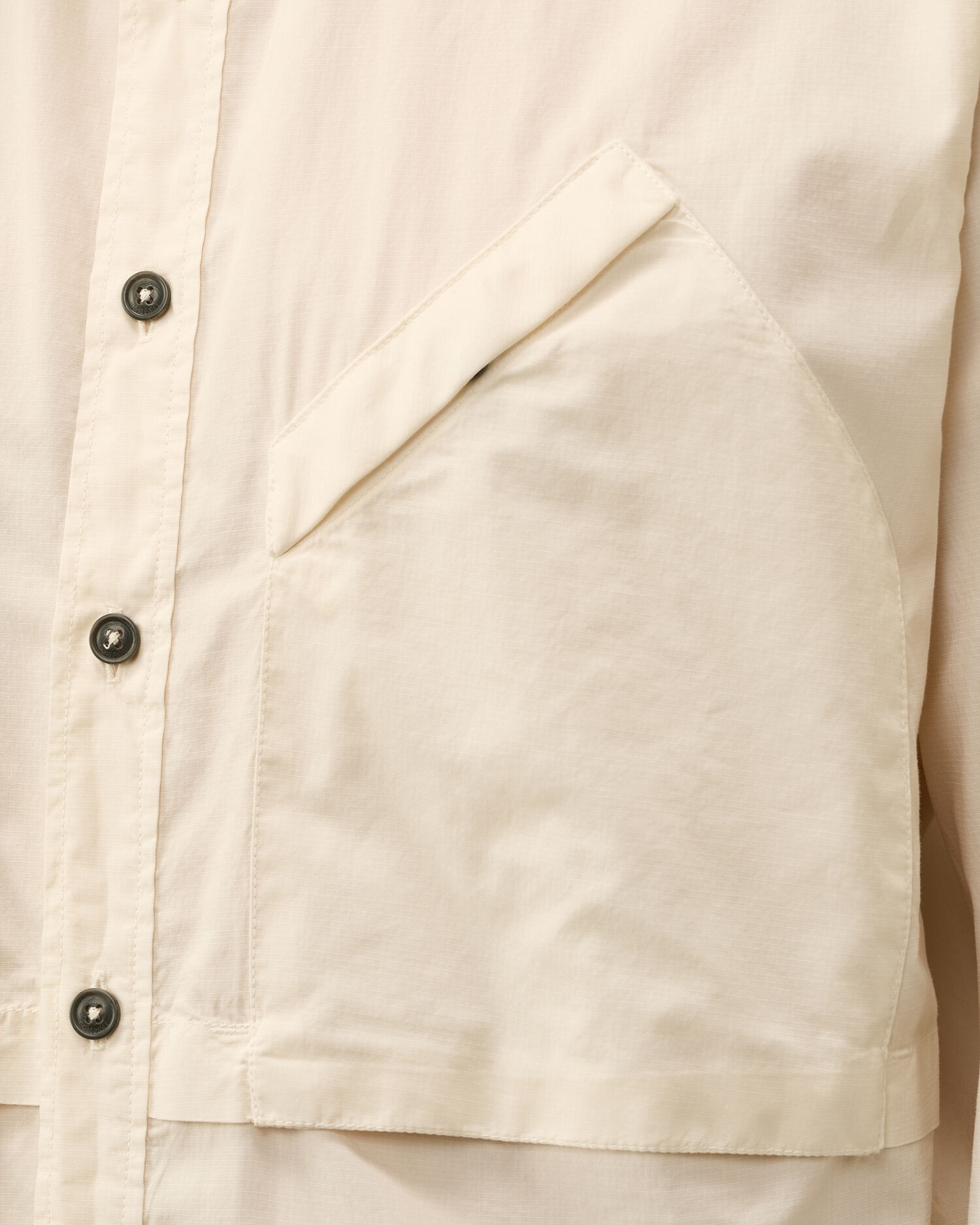 Cotton Rip-Stop Pocket Shirt - 5