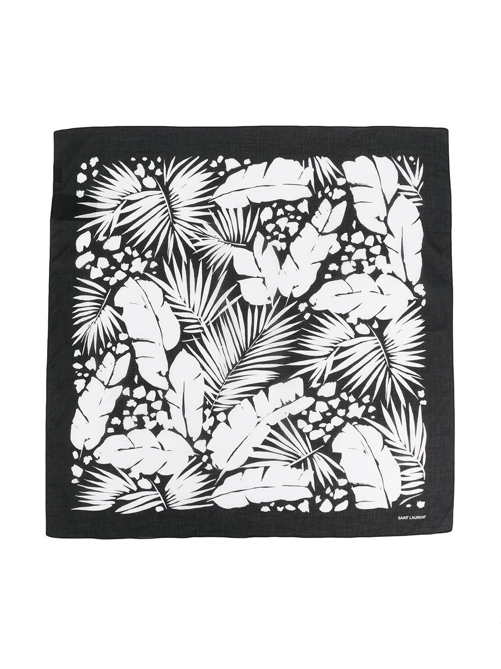 palm tree print scarf - 3