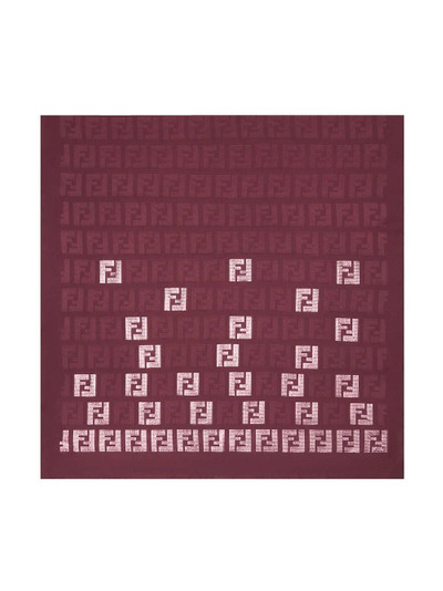 FENDI FF monogram scarf outlook