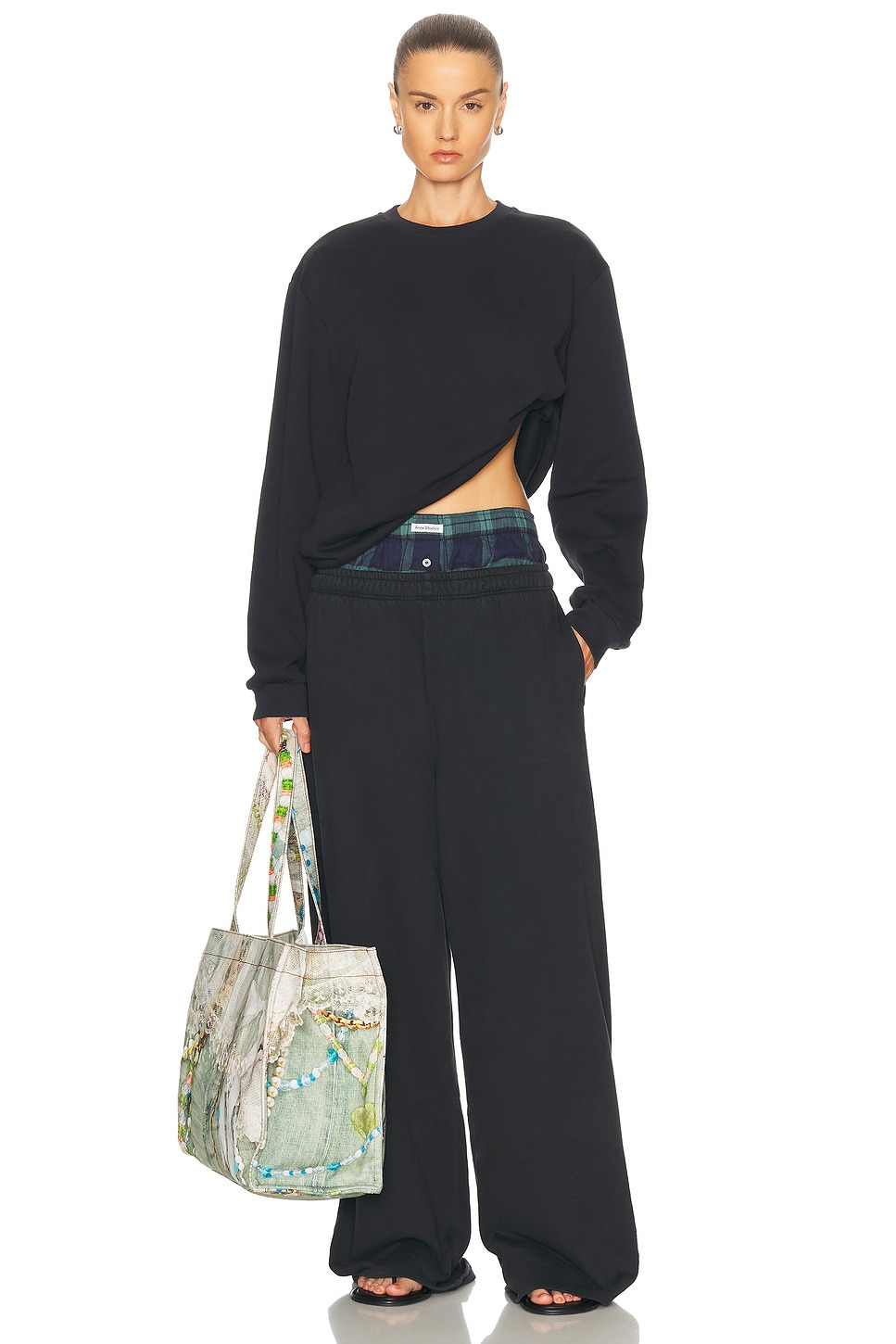 Faihra U Face Crewneck Sweater - 4