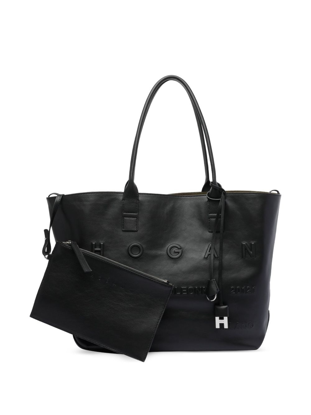 leather tote bag - 4