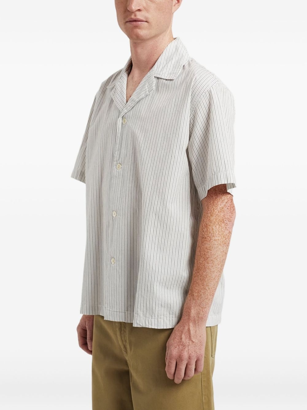 striped short-sleeve shirt - 2