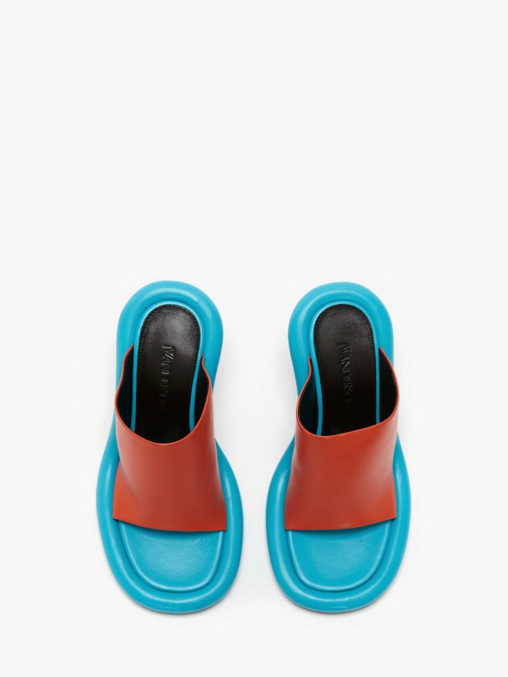 BUMPER-TUBE LEATHER MULES - 4
