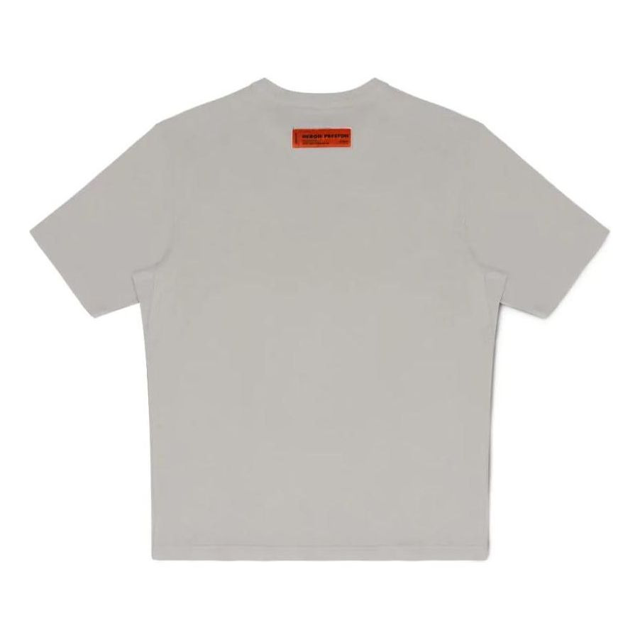 HERON PRESTON Fw22 BW T-shirt 'Grey' HMAA032S23JER0050910 - 2