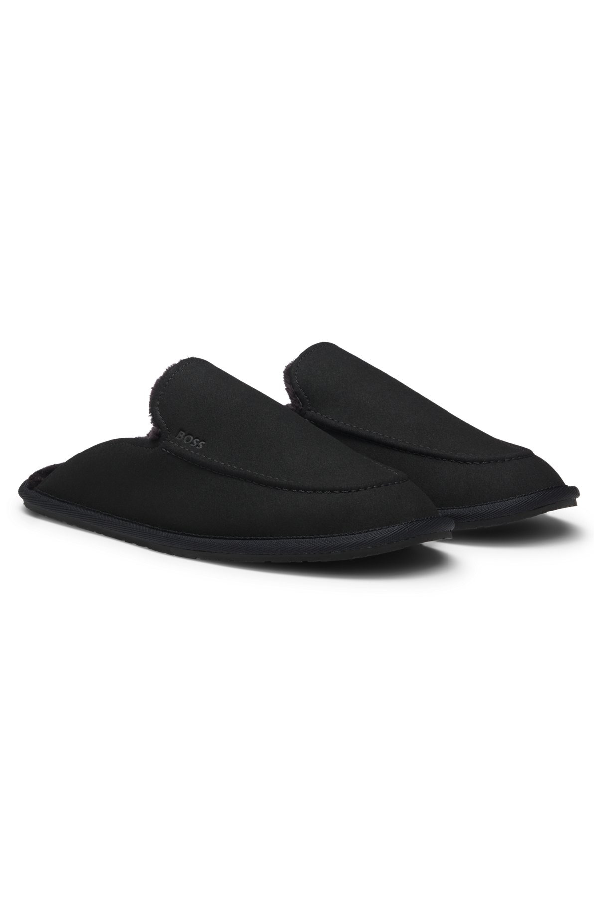 MICROFIBRE SLIPPERS WITH RUBBER SOLE - 2