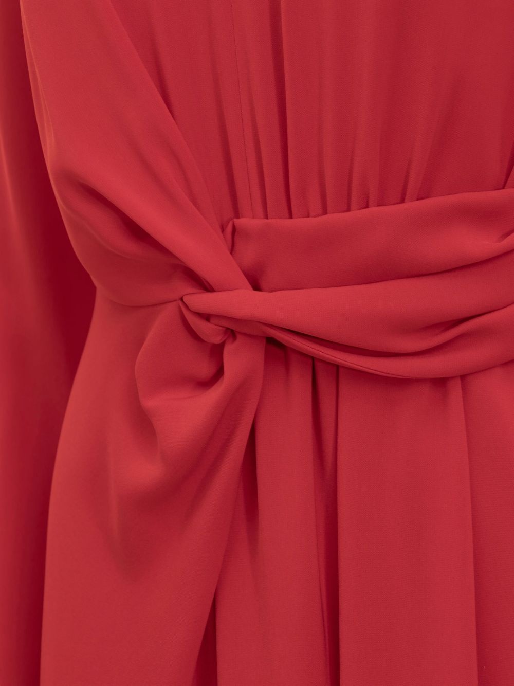 V-neck midi dress - 4