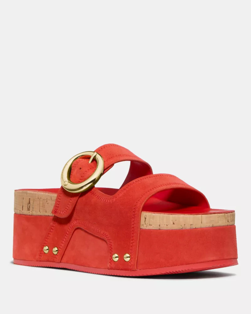 kate spade Halo Platform Footbed Sandal outlook