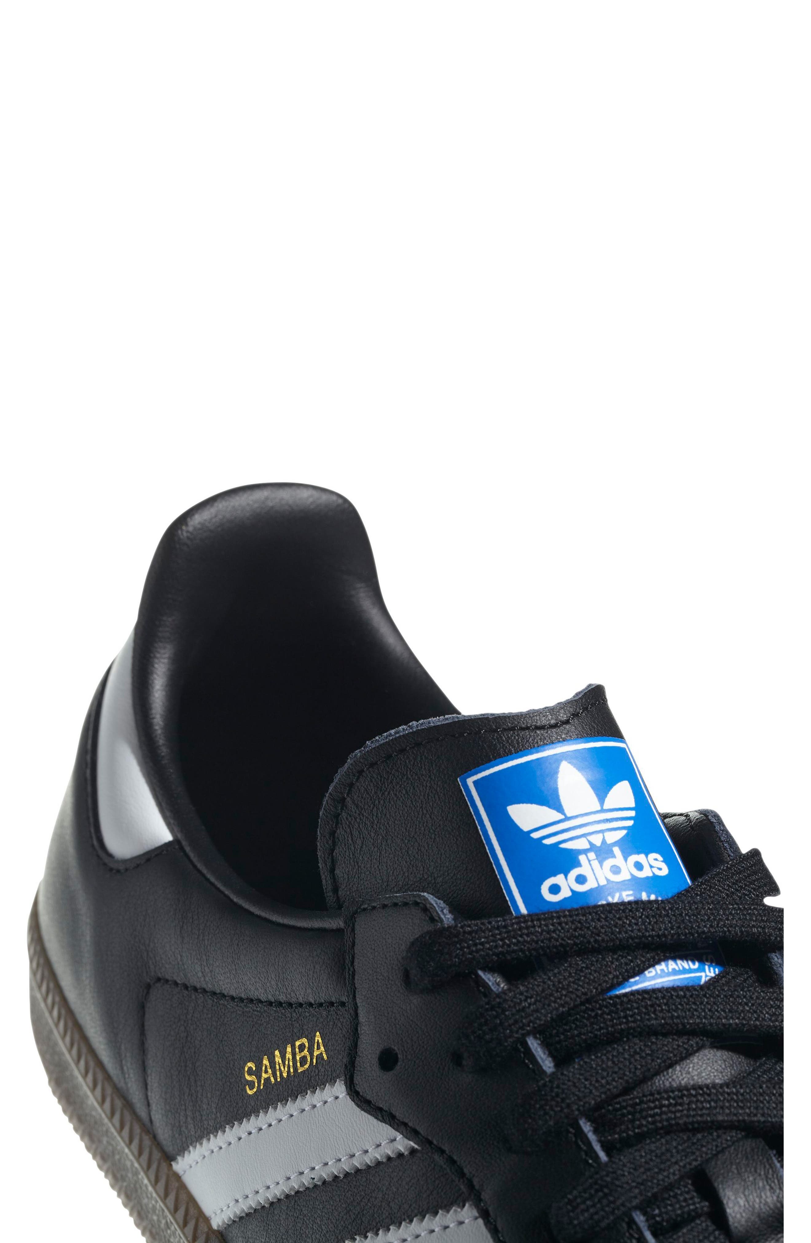 adidas Samba OG Sneaker in Core Black/ftwr White/gum5 at Nordstrom - 4