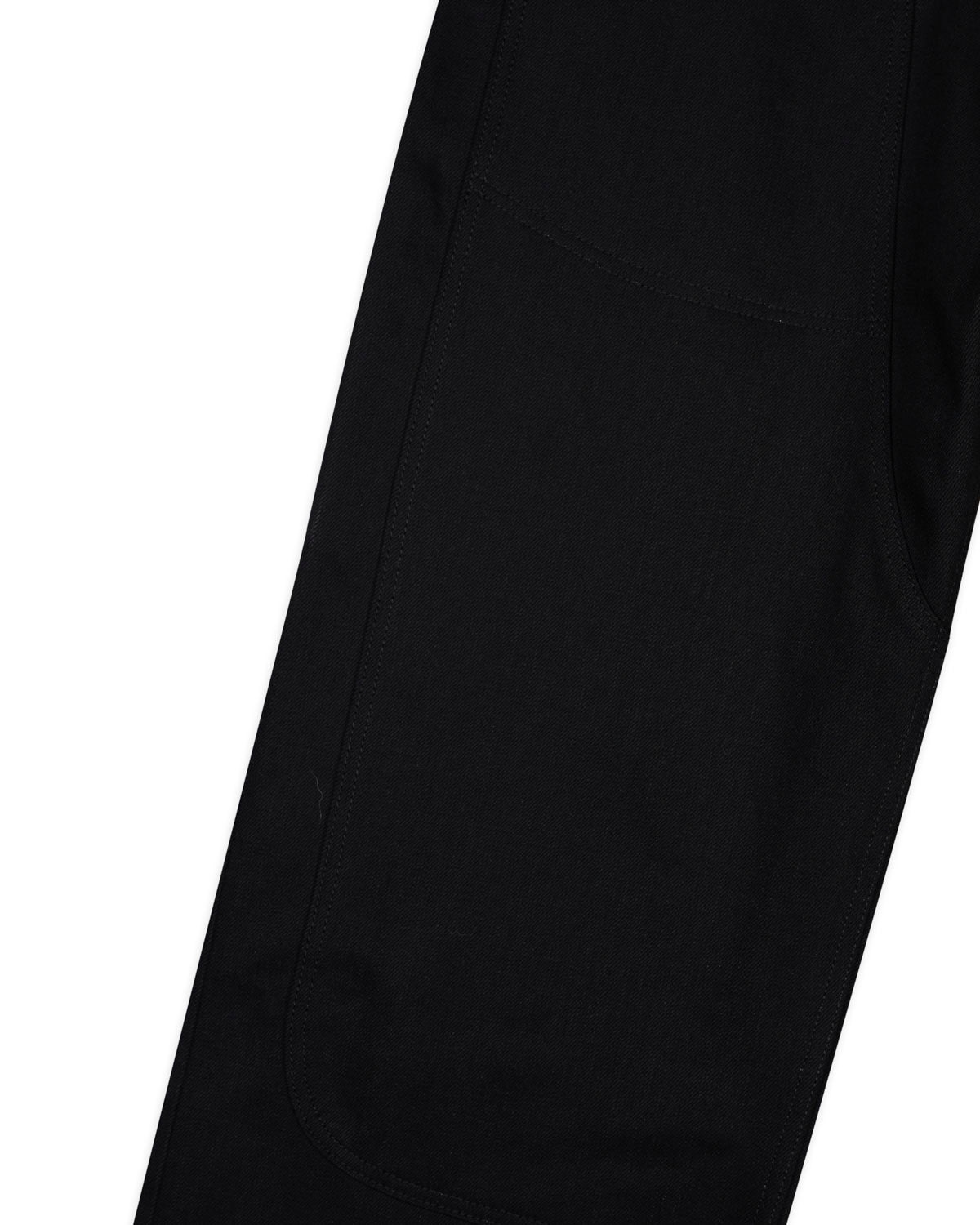 Type 02 13.2oz Selvedge Denim - Solid Black - 4