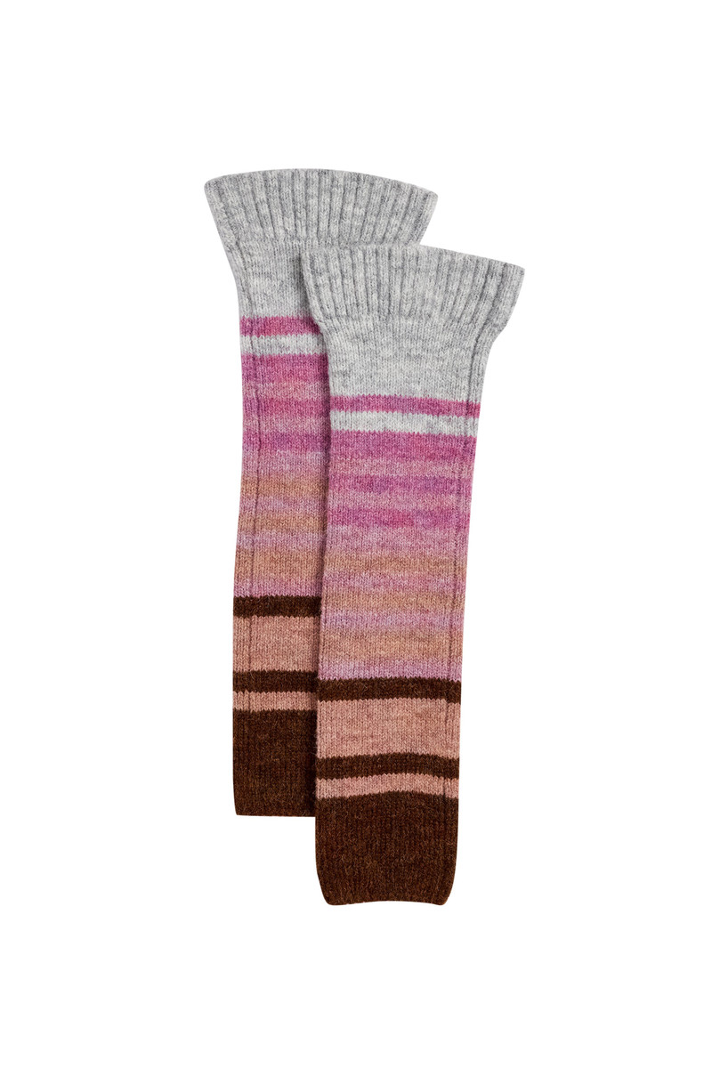 STRIPED LEG WARMER 7