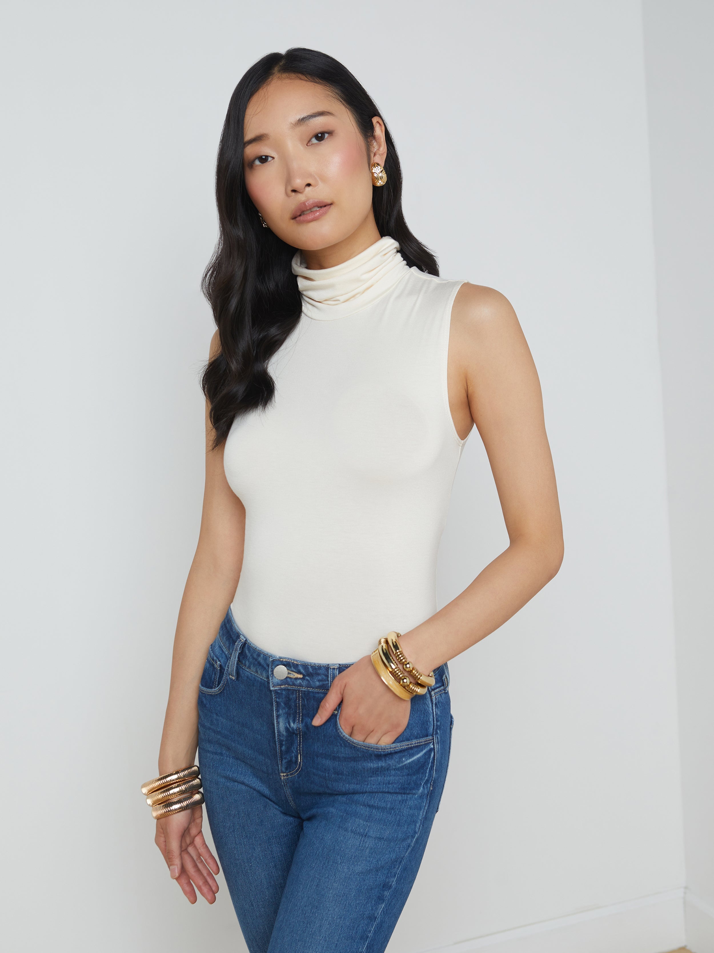 Ceci Sleeveless Turtleneck - 6