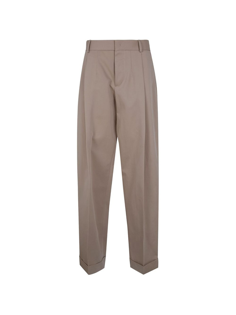 cuffed pleated trousers 1