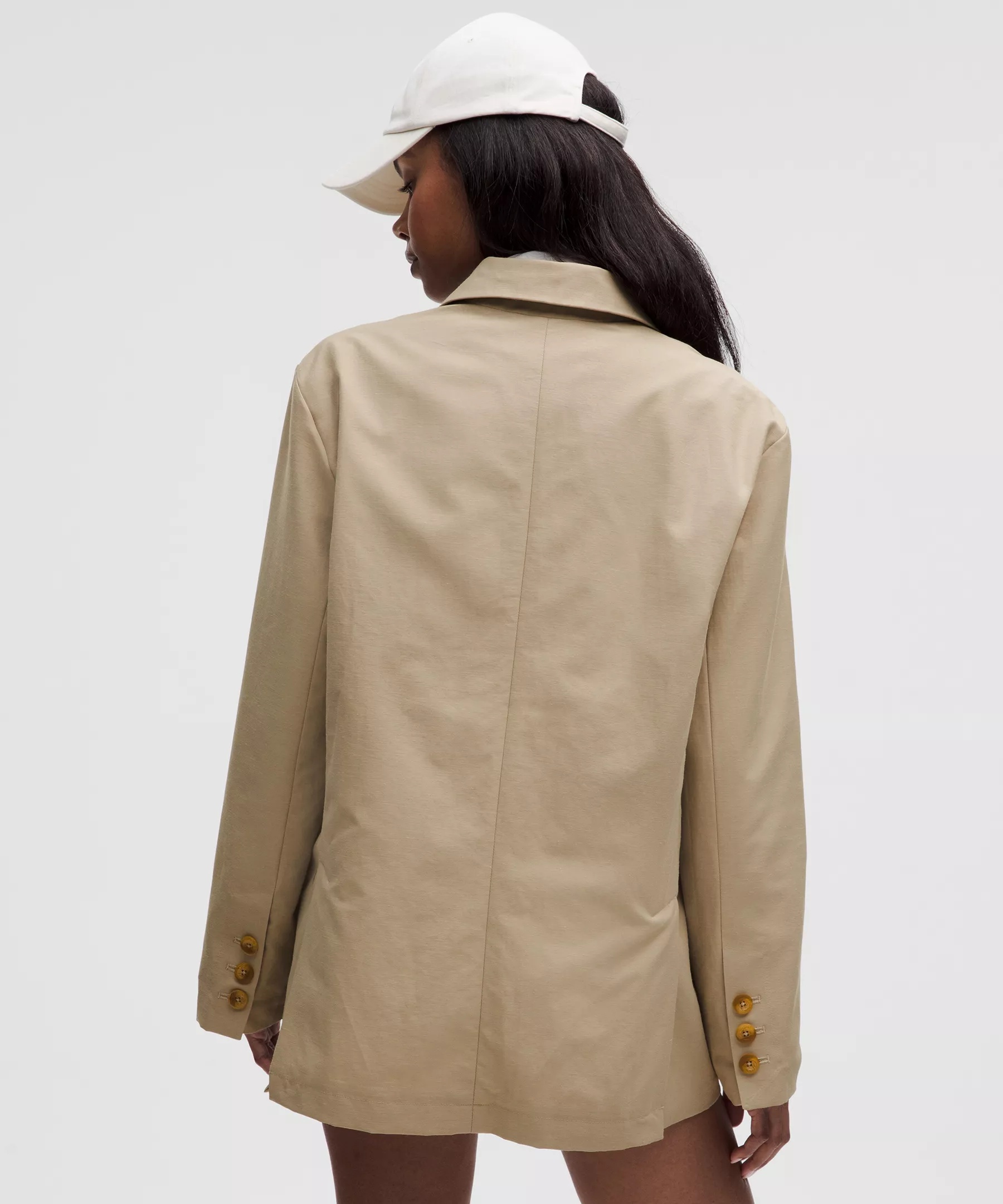 LuluLinen Oversized Blazer - 3