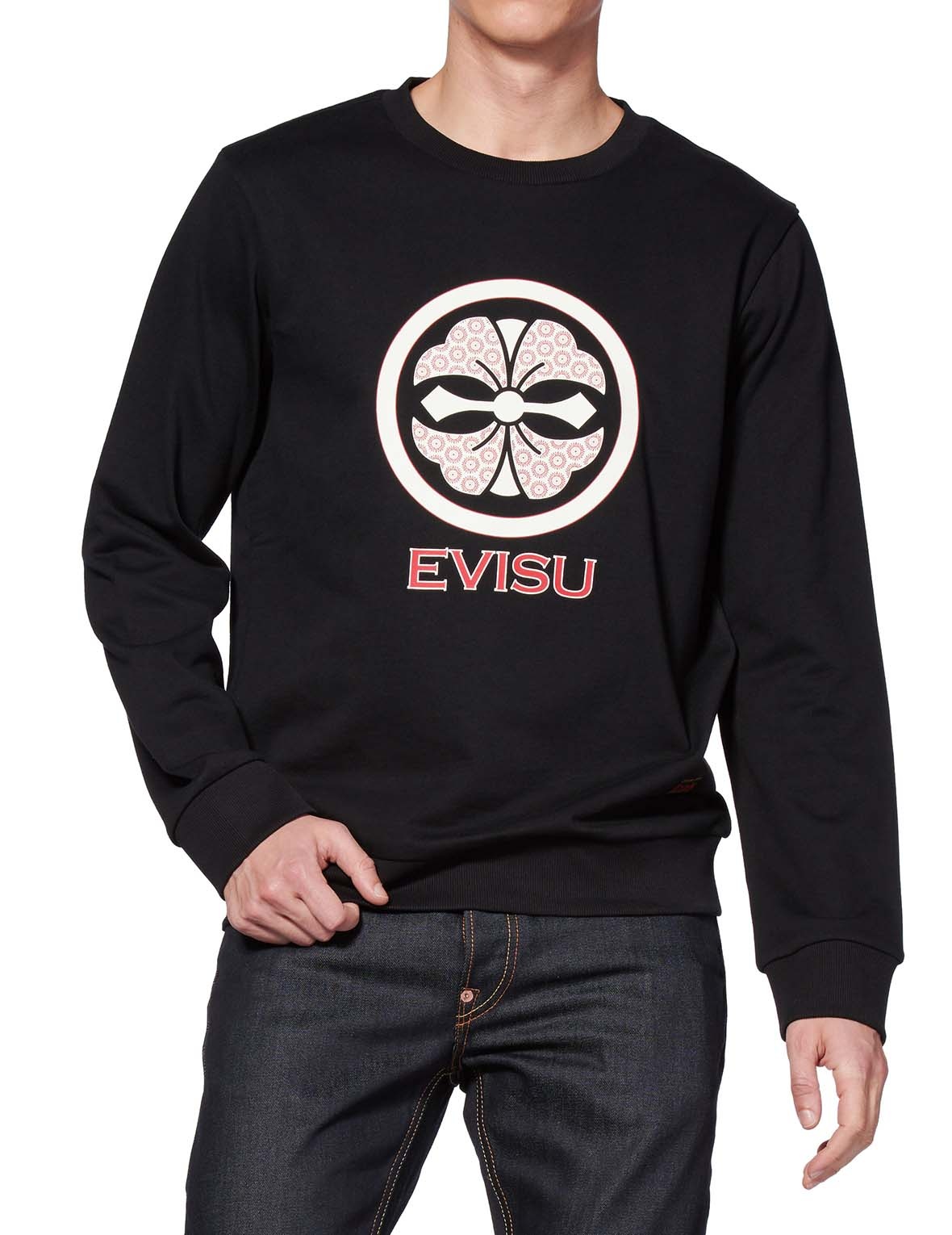 KAMON AND SEAGULL PRINTED SWEATSHIRT - 3