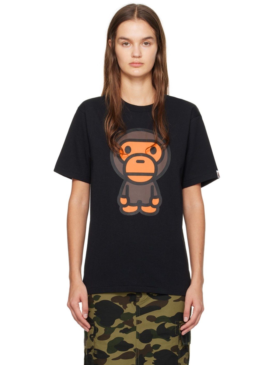 Black Big Baby Milo T-Shirt - 1