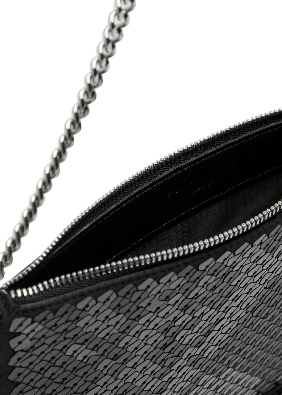 Stella Mccartney Falabella Sequin-embellished Pochette - 4