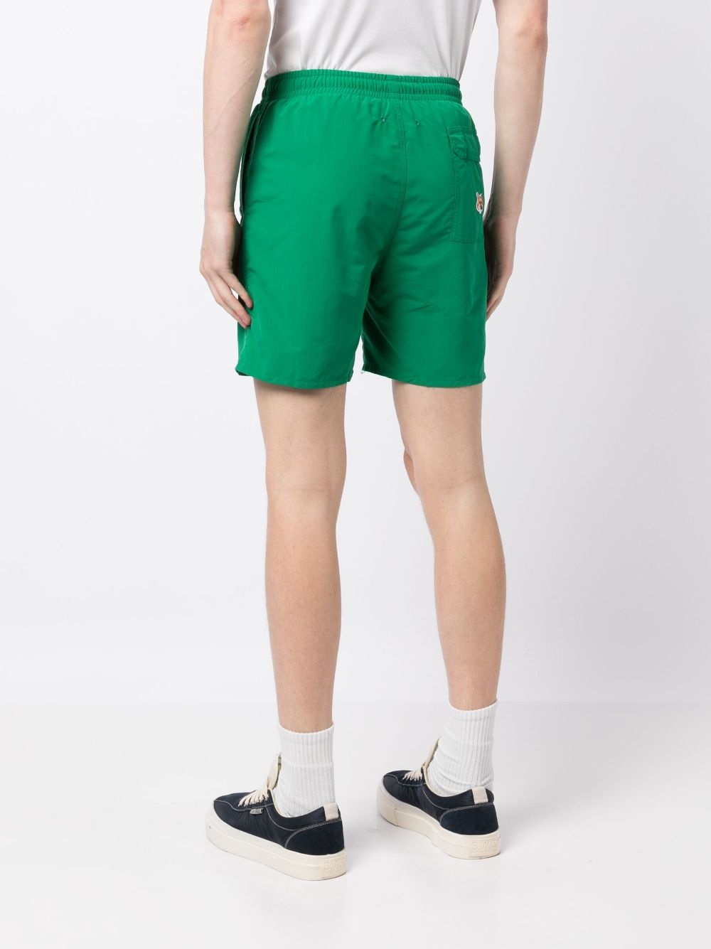 fox-motif thigh-length shorts - 4
