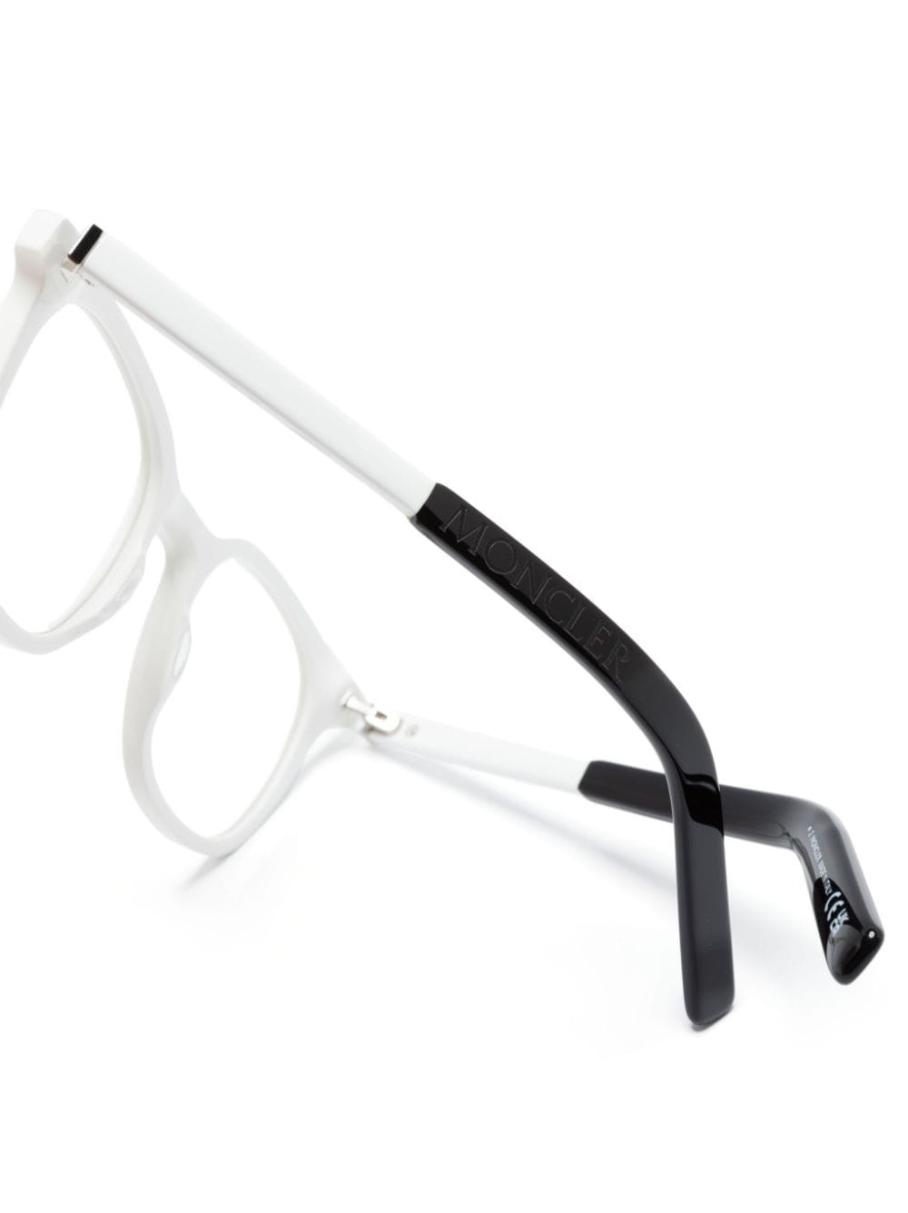 ML5207 two-tone square-frame glasses - 3