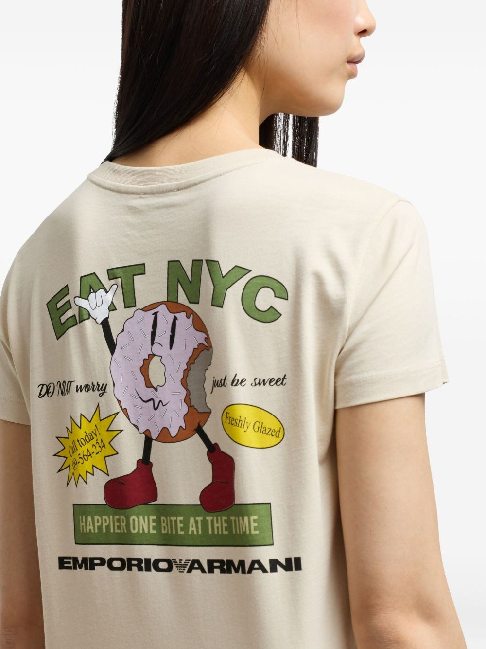 Logo cotton t-shirt - 4