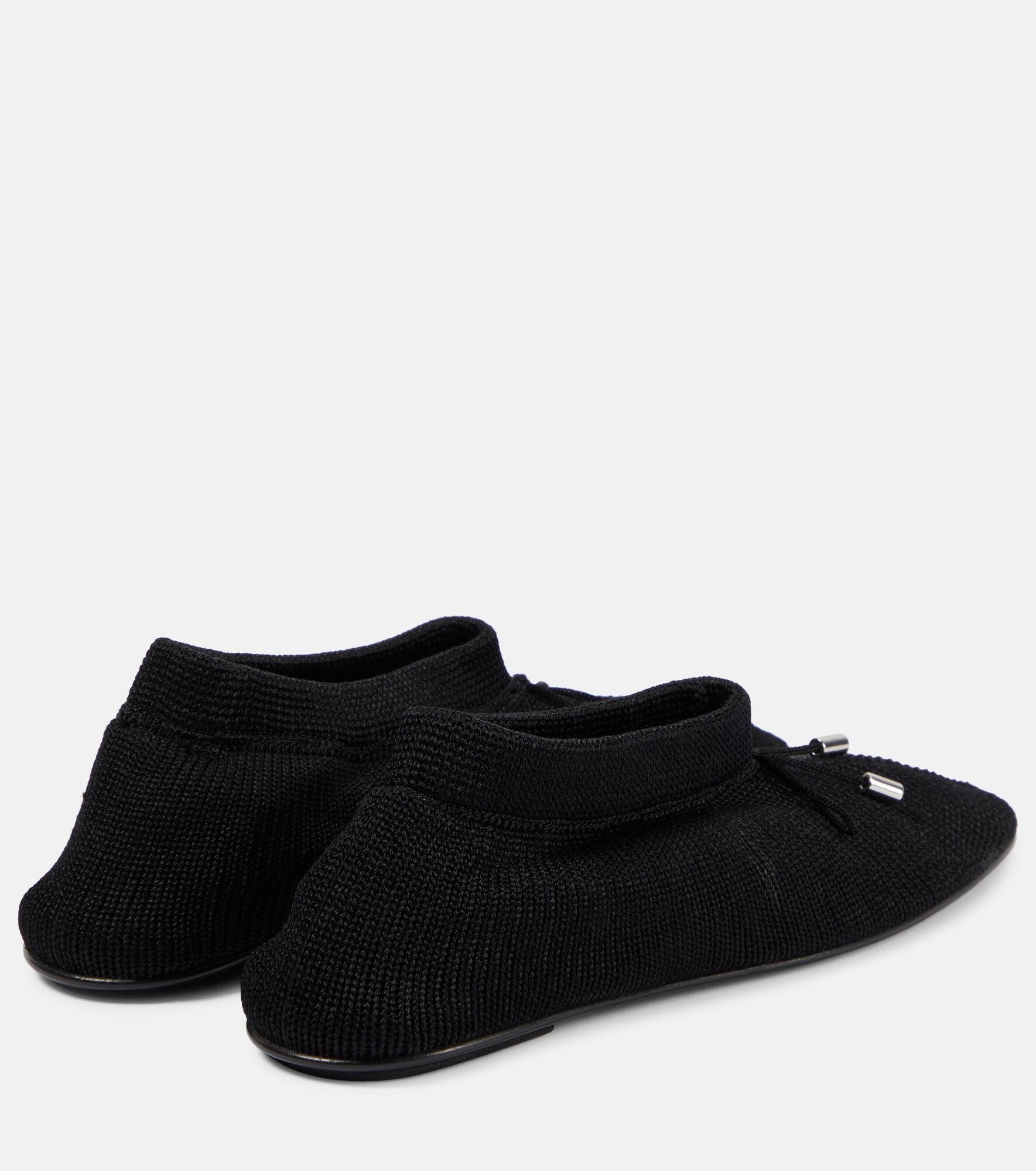 Knit ballet flats - 3