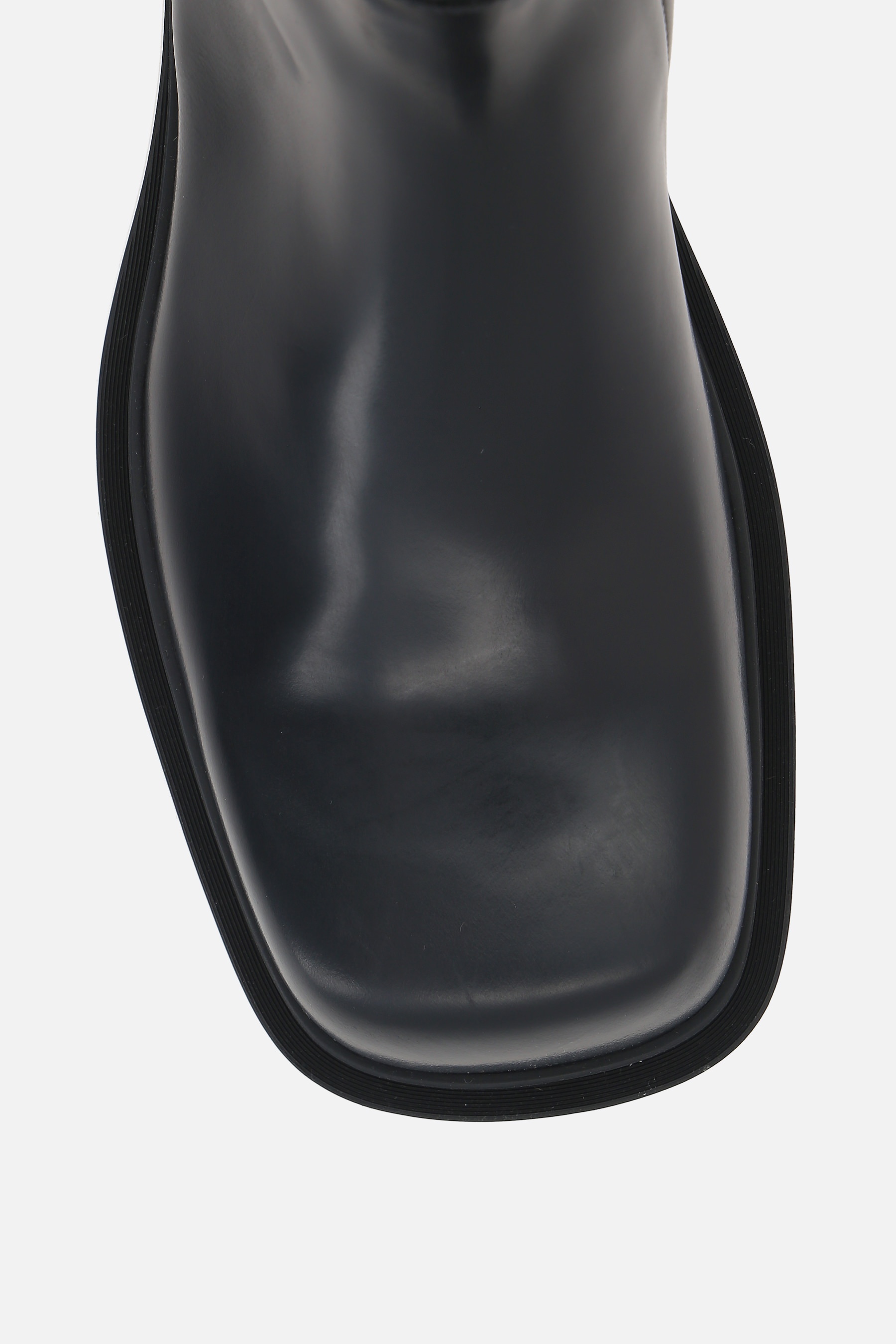 Bottega Veneta BEN SMOOTH LEATHER ANKLE BOOTS