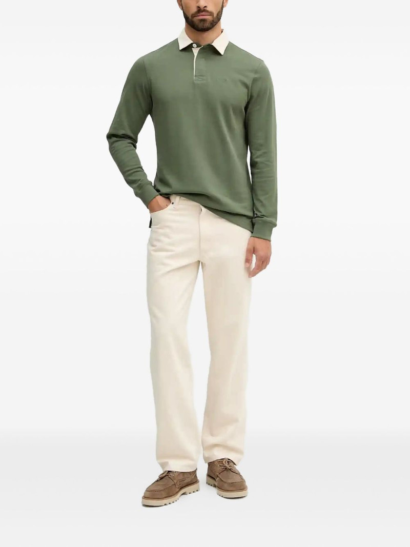 Barbour Howtown logo-embroidered polo shirt outlook